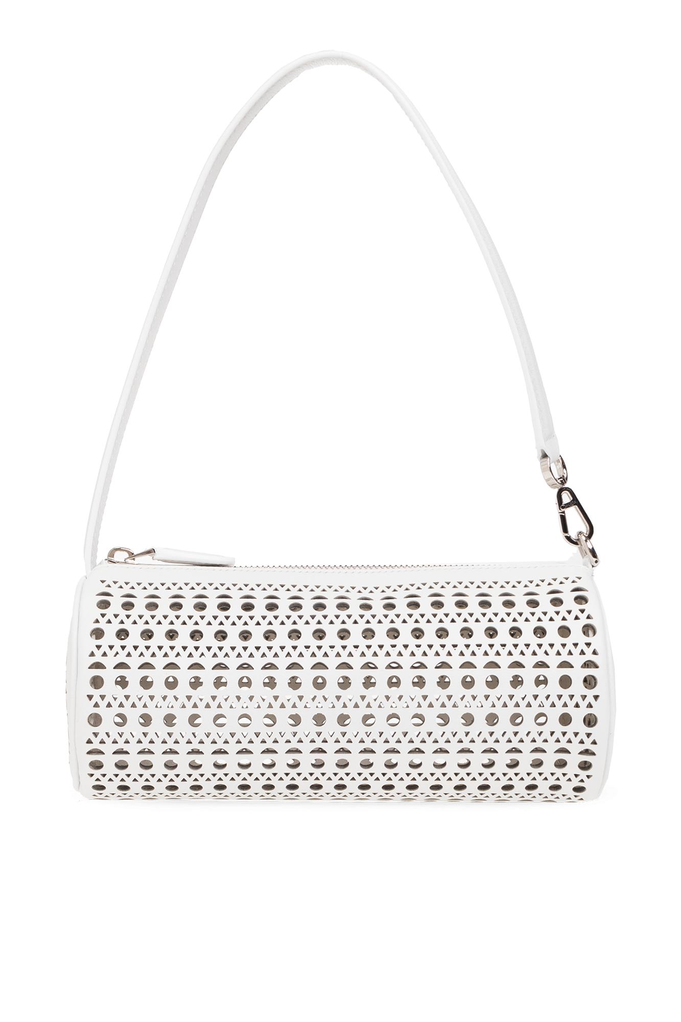Alaïa 'tube Small' Shoulder Bag in White Lyst