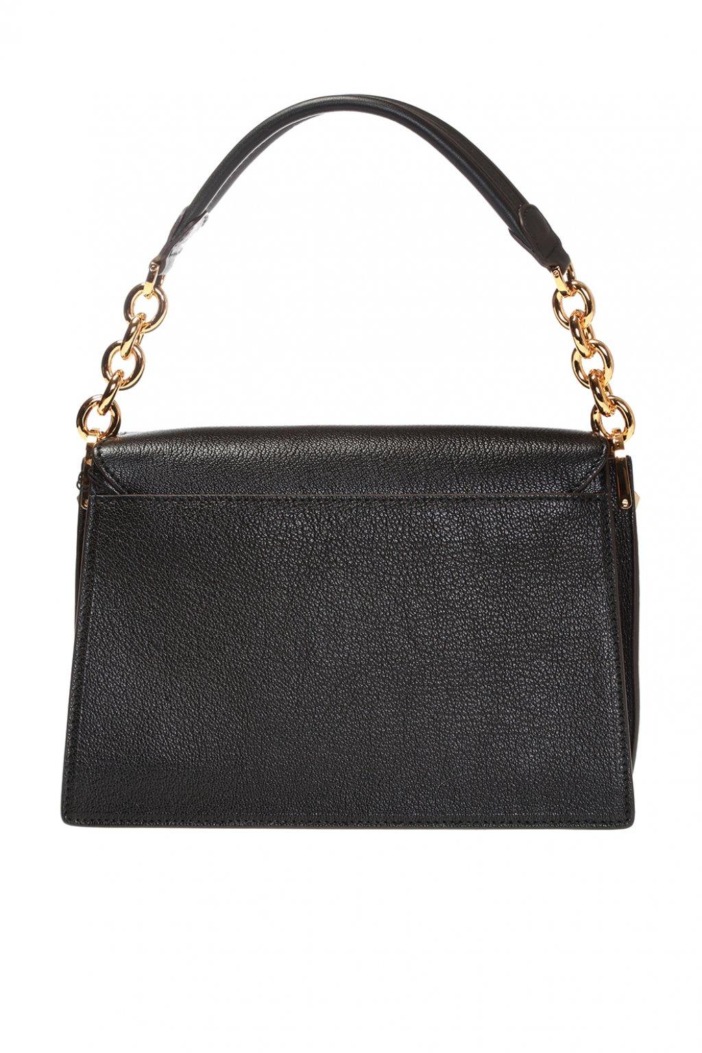 Furla Leather 'diva' Shoulder Bag in Black Lyst