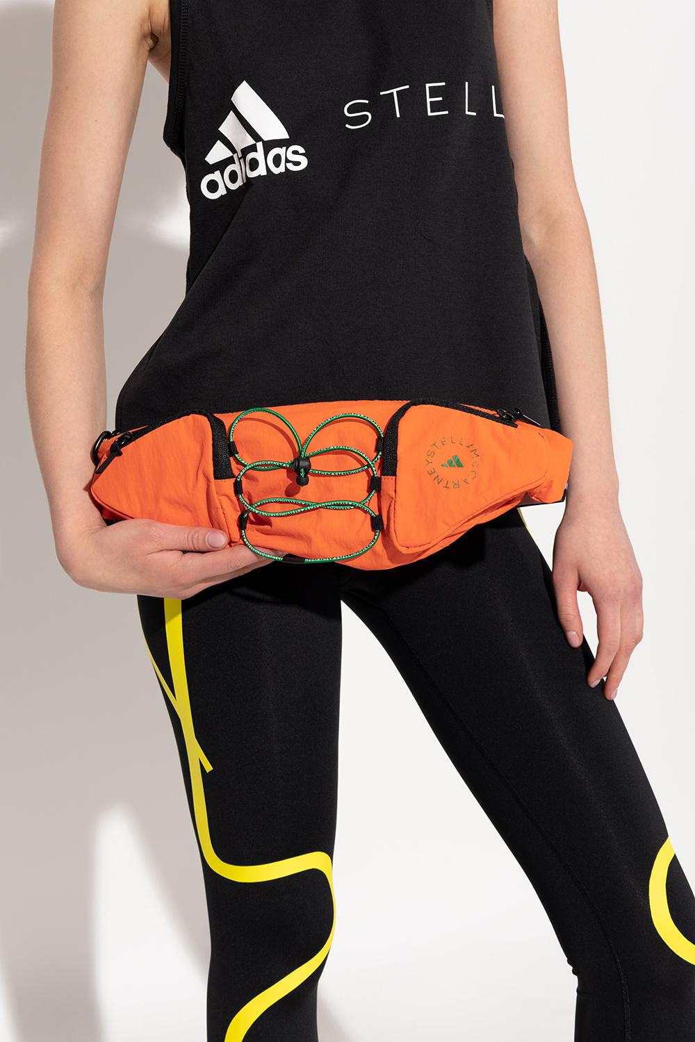 adidas By Stella McCartney Adidas Mccartney Belt Bag With Logo Orange | Lyst
