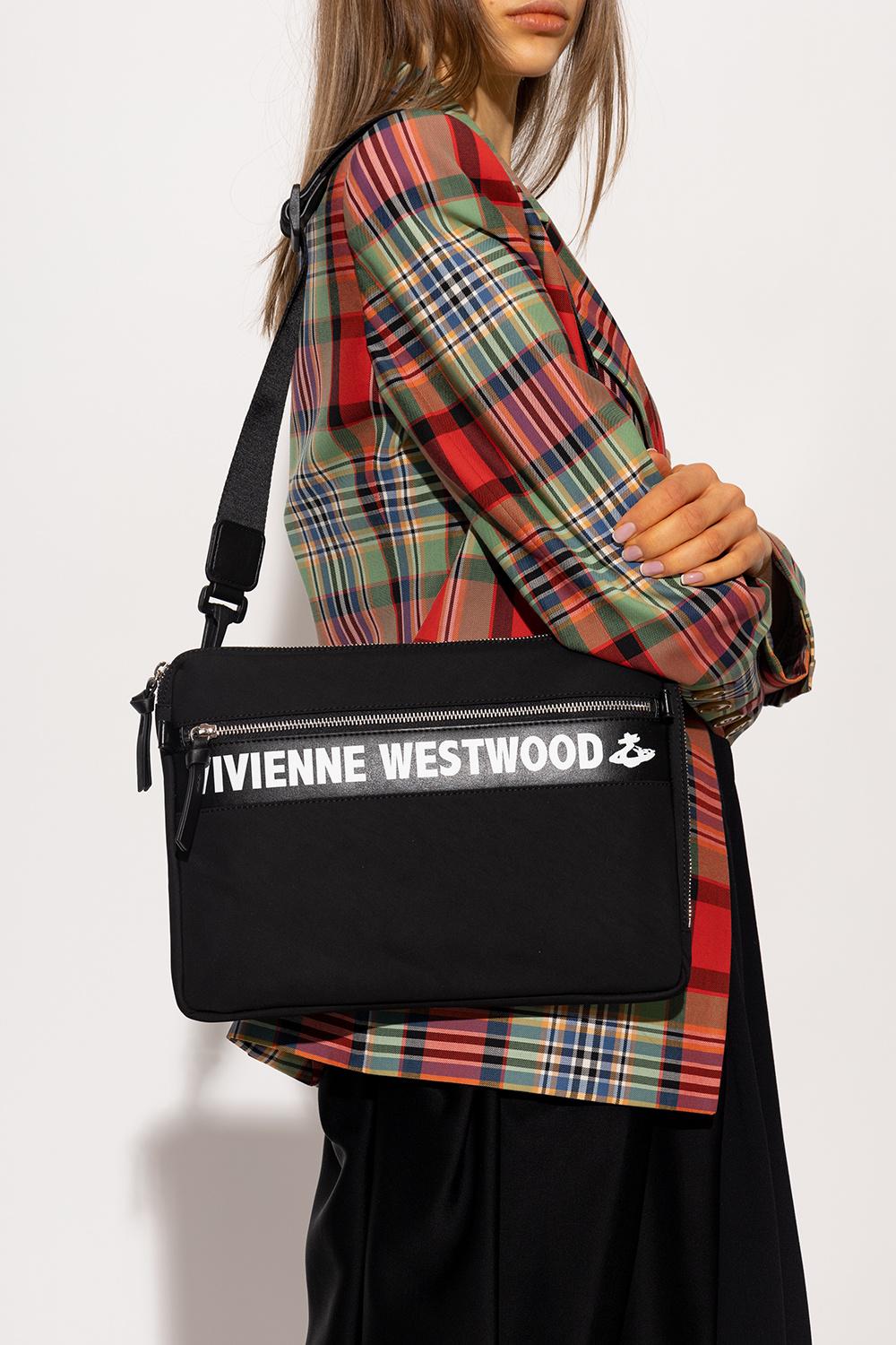 Vivienne Westwood 'lisa' Laptop Bag in Black Lyst