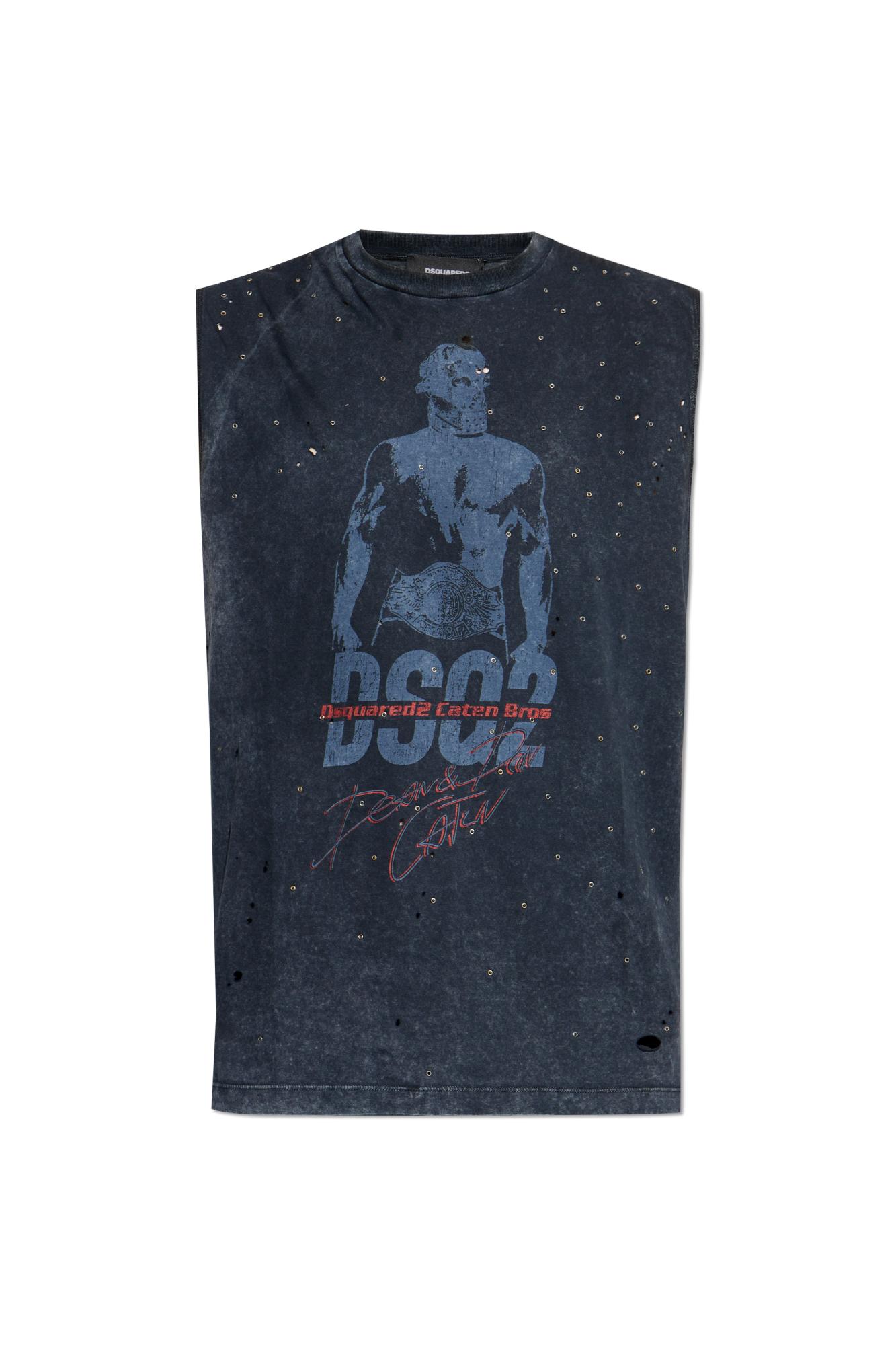 DSquared² Sleeveless t-shirts for Men | Online Sale up to 56