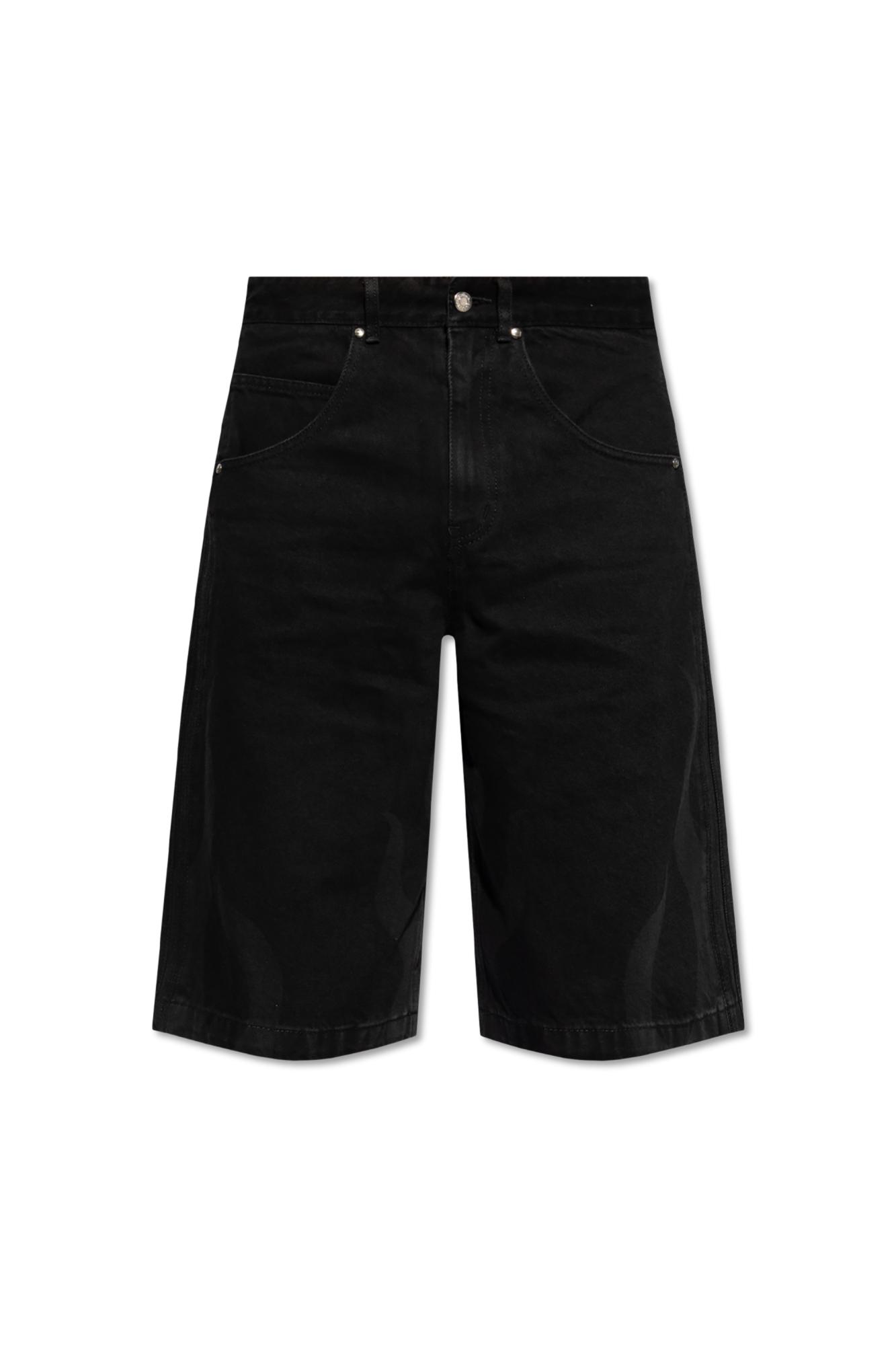 adidas Originals Denim Shorts in Black for Men Lyst