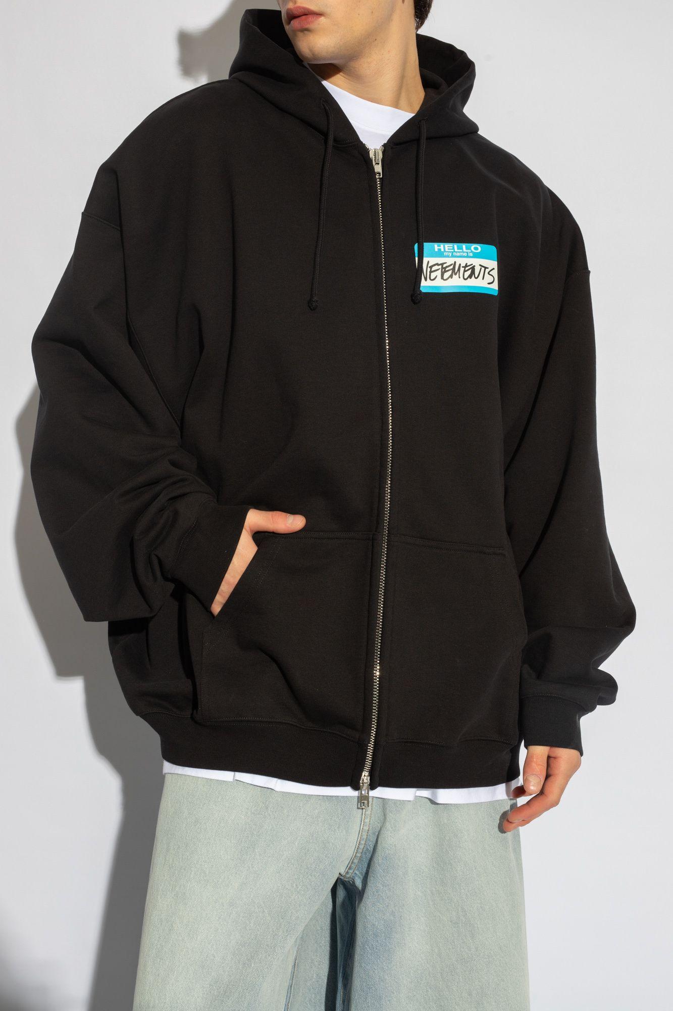 Vetements oversize cheap hoodie