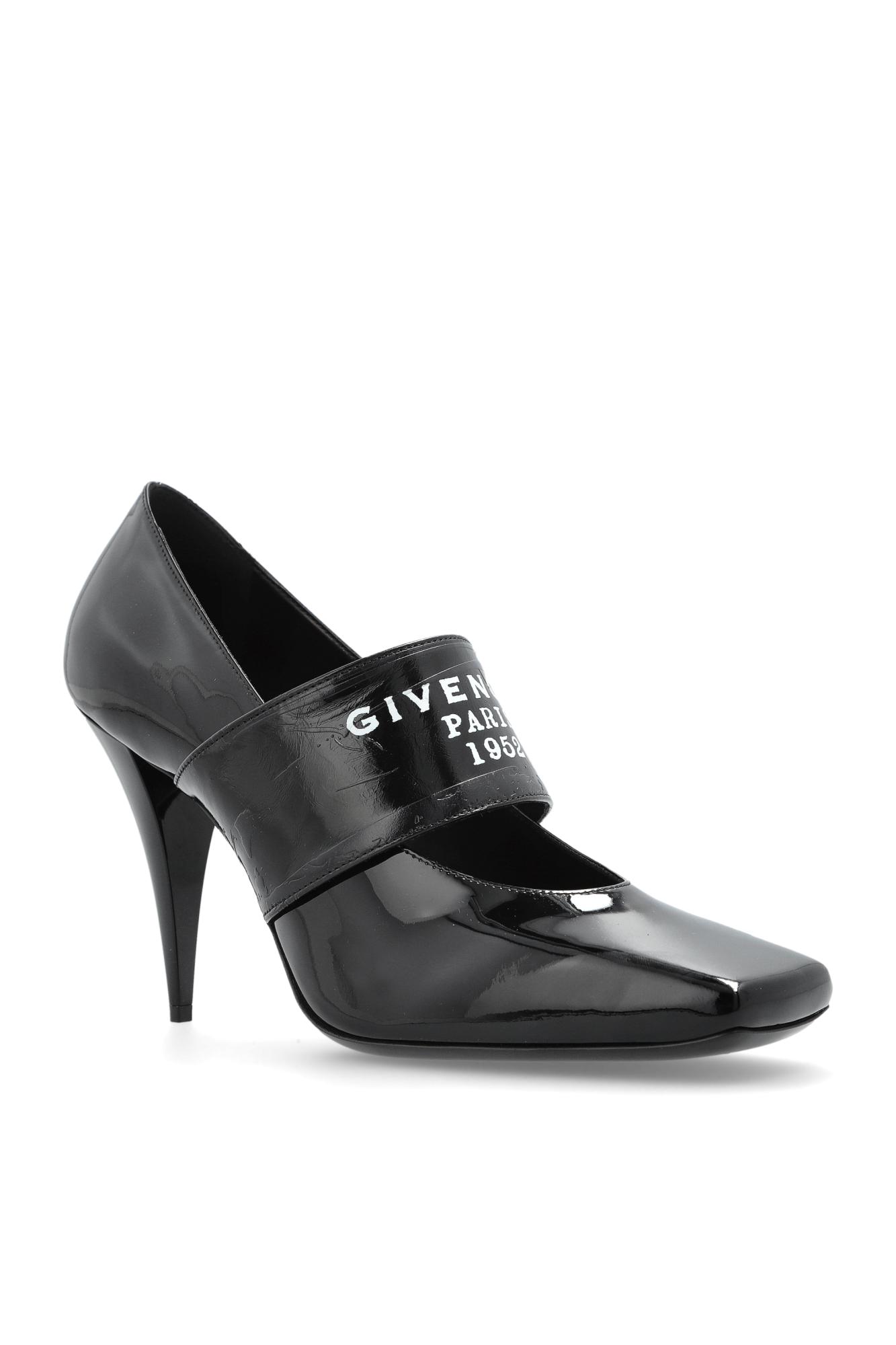 Givenchy ブラック ハイヒール 37.5 Givenchy G Cube Sculptural Heel Leather Sandals size 37 | eBay