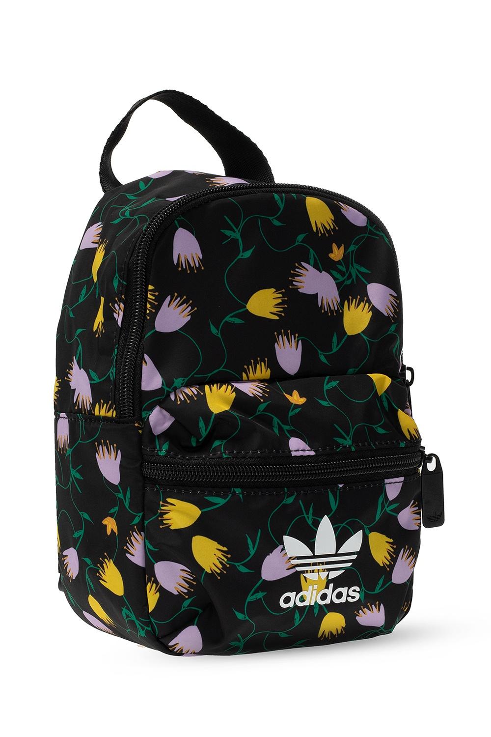 patterned adidas backpack
