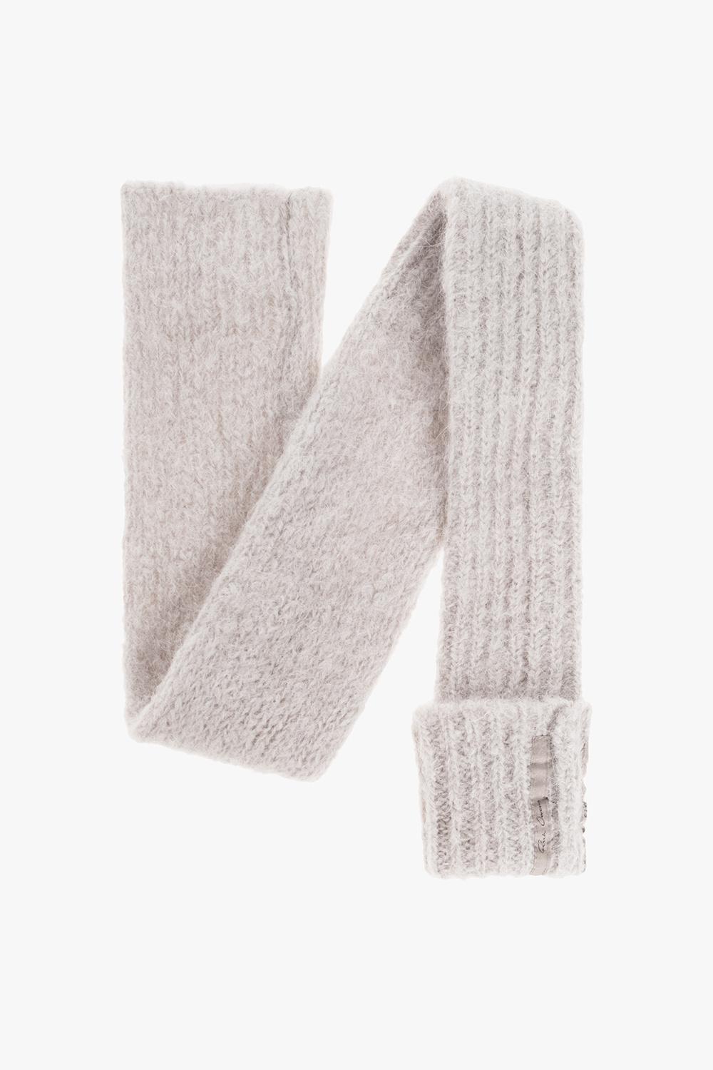 Rick Owens Mohair Sleeves in White | Lyst