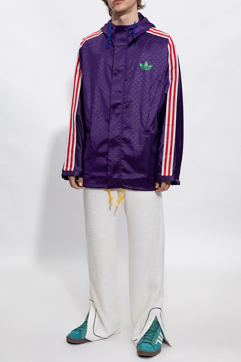 adidas Originals Jacket With Logo in Purple for Men | Lyst