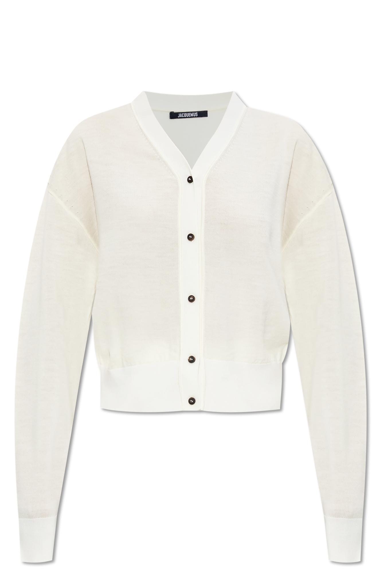 jacquemus カーディガン　白 The Jacquemus cardigan by JACQUEMUS | Official website