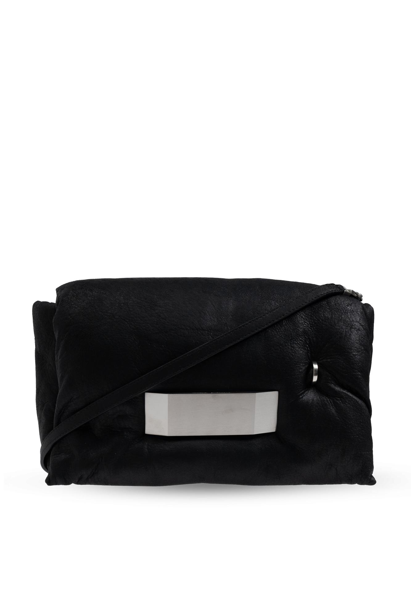 Rick Owens Shoulder Bag 'Big Pillow Griffin' in Black for