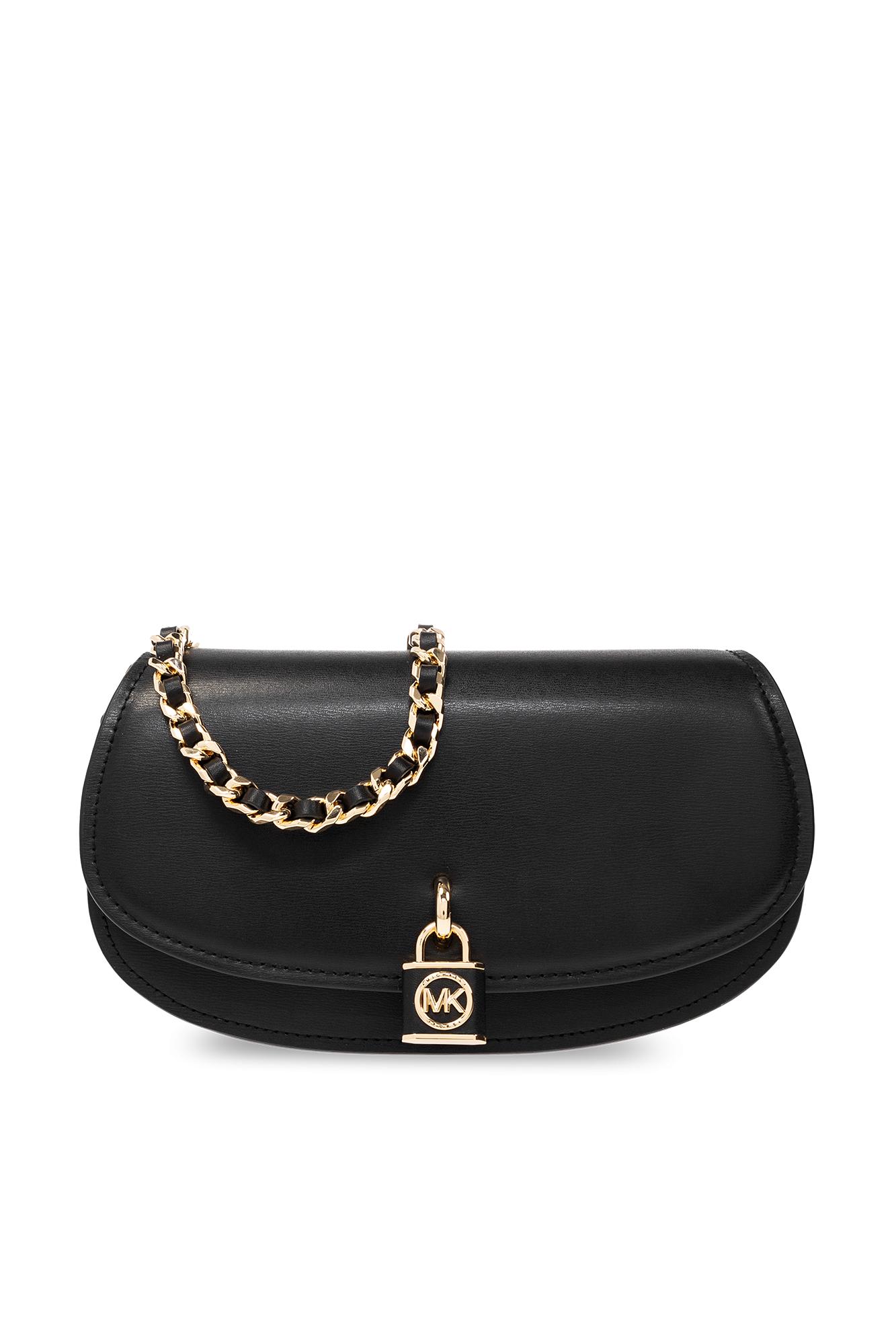 MICHAEL Michael Kors mila Small Shoulder Bag in Black Lyst UK