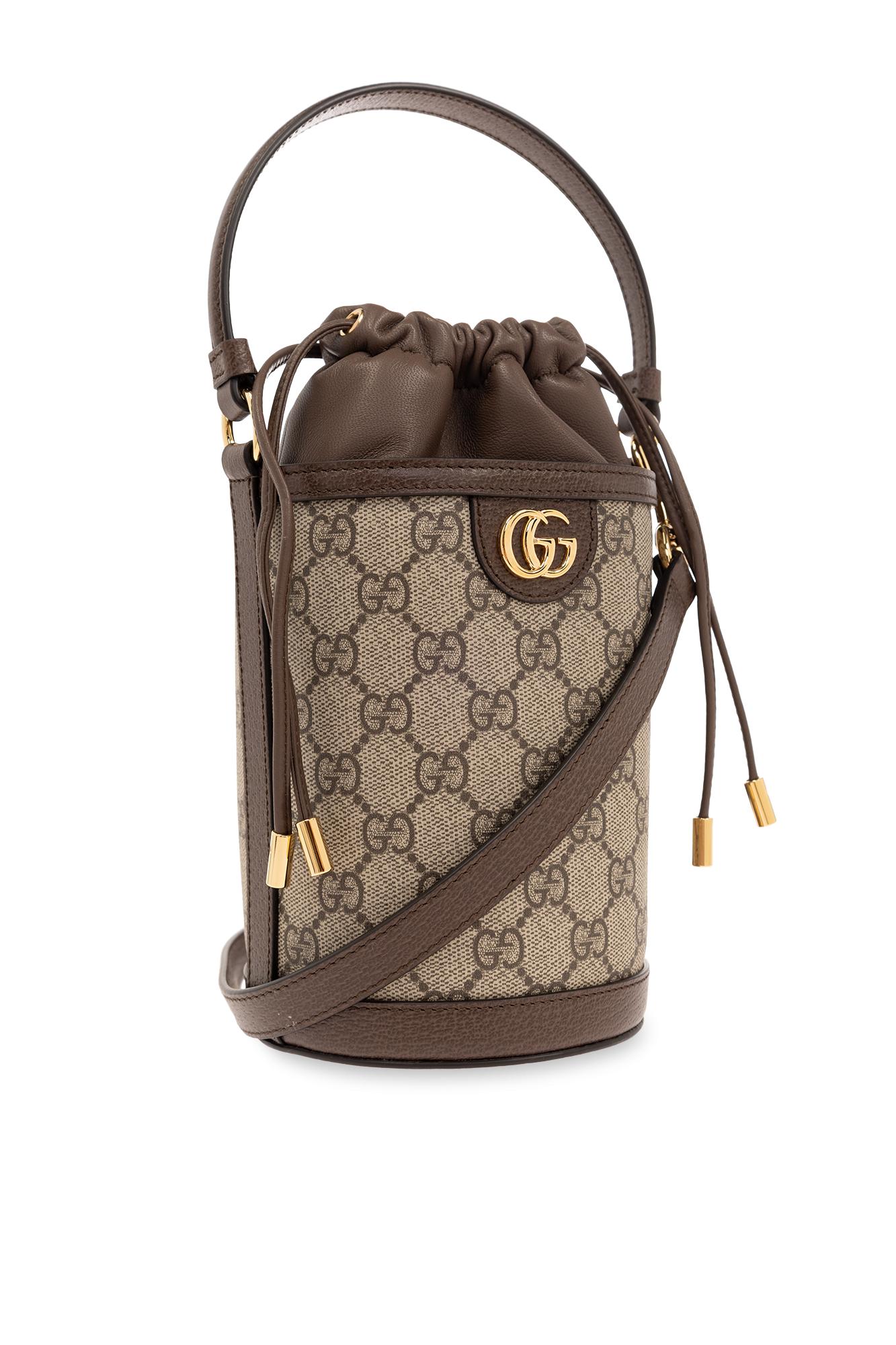 Gucci ophidia Mini Bucket Shoulder Bag in Brown Lyst UK