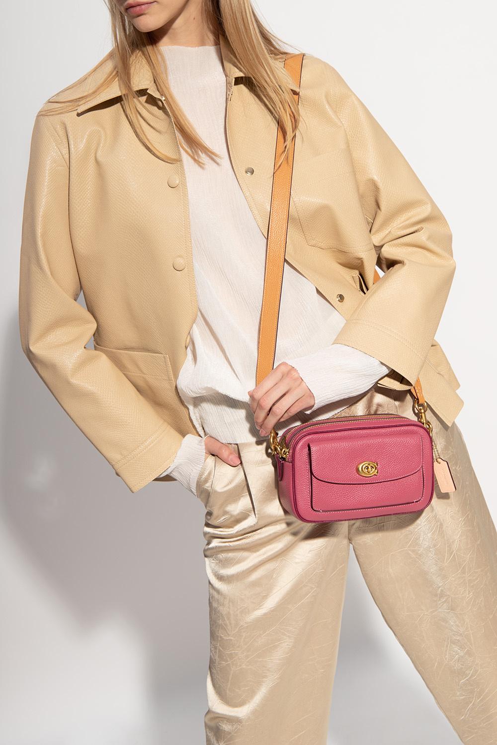 COACH 'willow Camera' Shoulder Bag in Pink | Lyst
