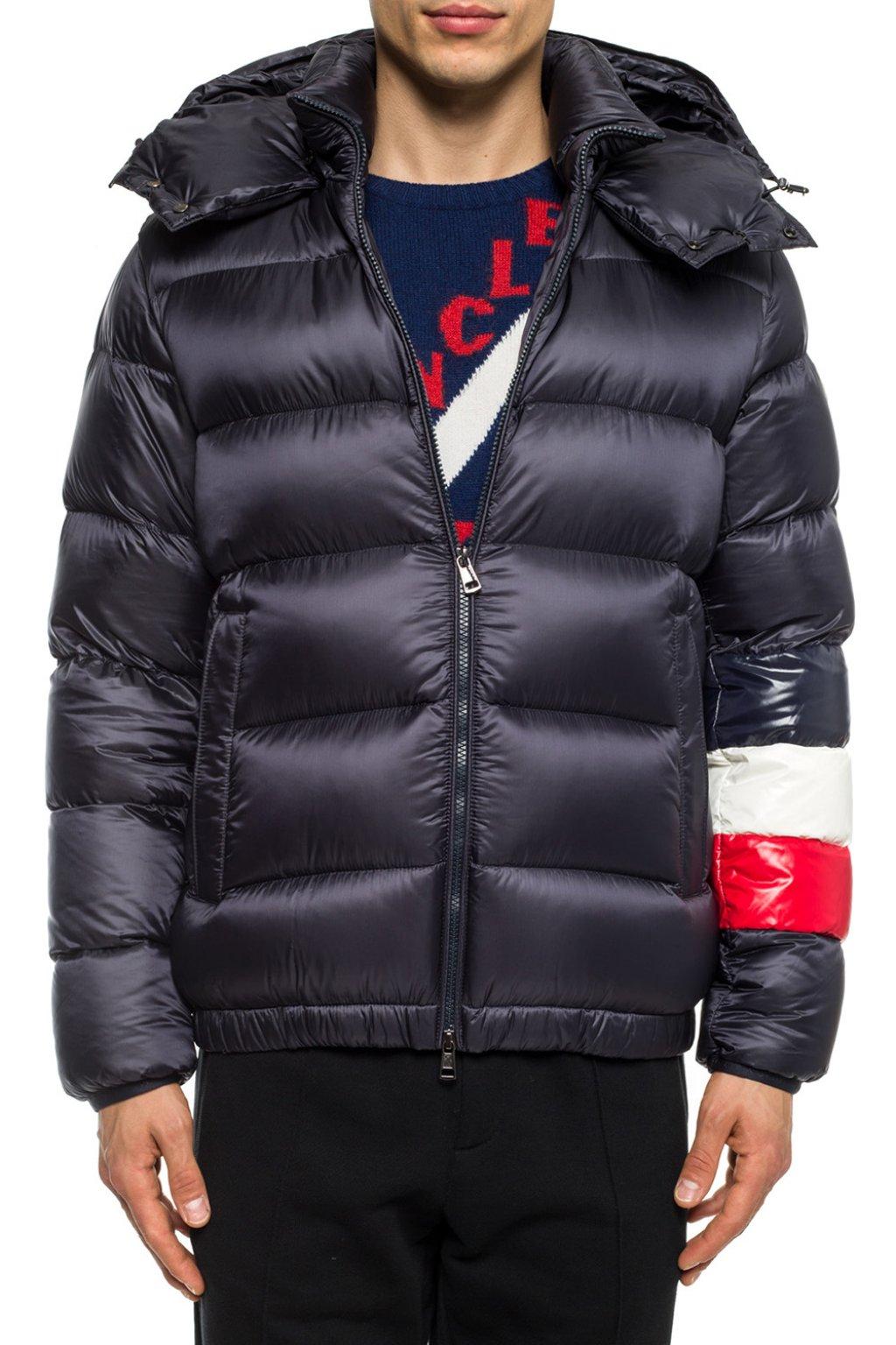 Moncler Synthetic 'willm' Quilted Down Jacket in Navy Blue (Blue) for ...