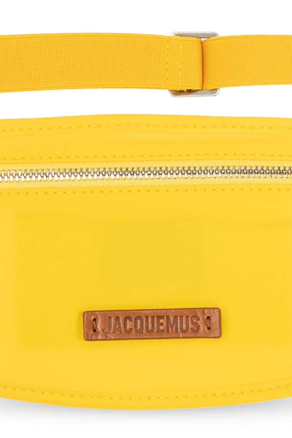 Jacquemus 'la Banane Yelo' Belt Bag in Yellow for Men | Lyst