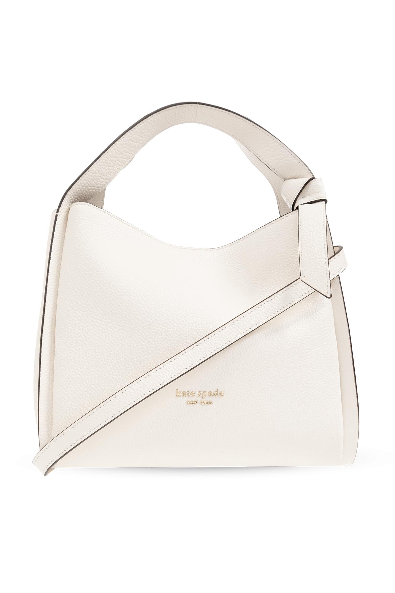 Kate Spade knott Shoulder Bag With Logo in Natural Lyst UK
