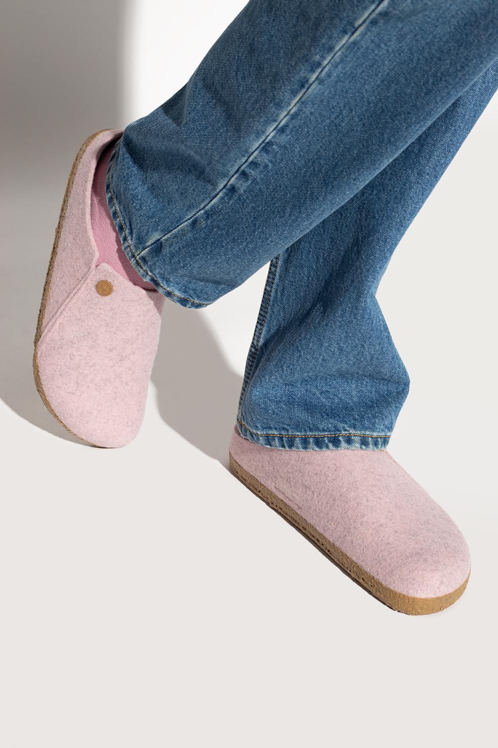 Birkenstock 'zermatt Rivet' Slides in Pink | Lyst