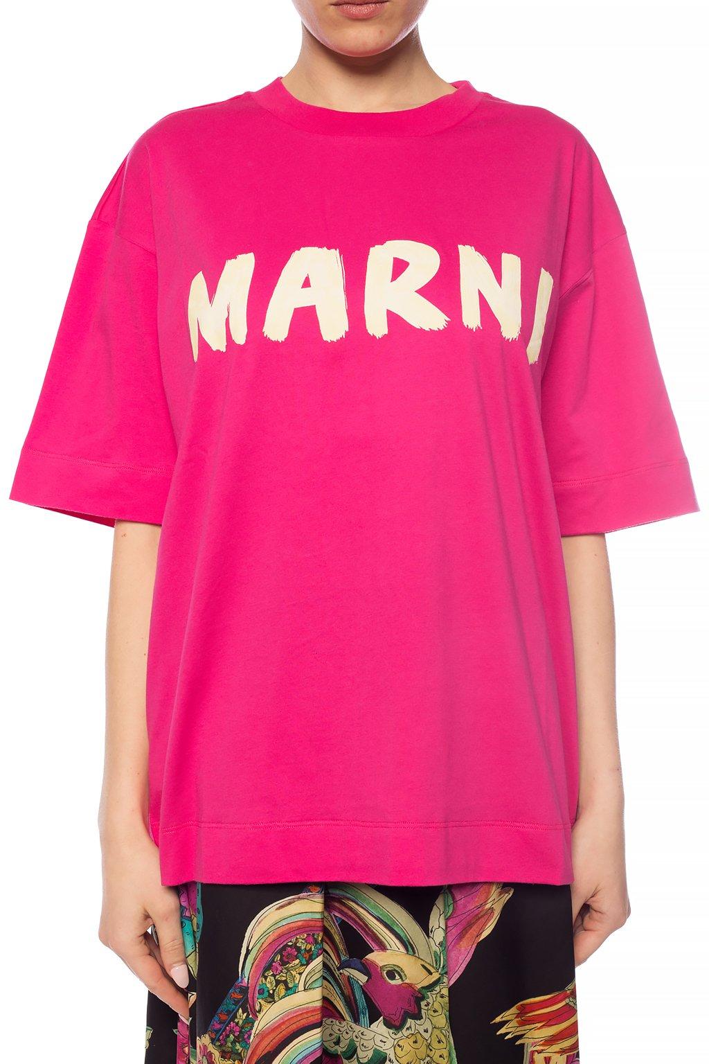 MARNI ピンク Tシャツ スパンコール Marni T-shirt in Pink | Lyst