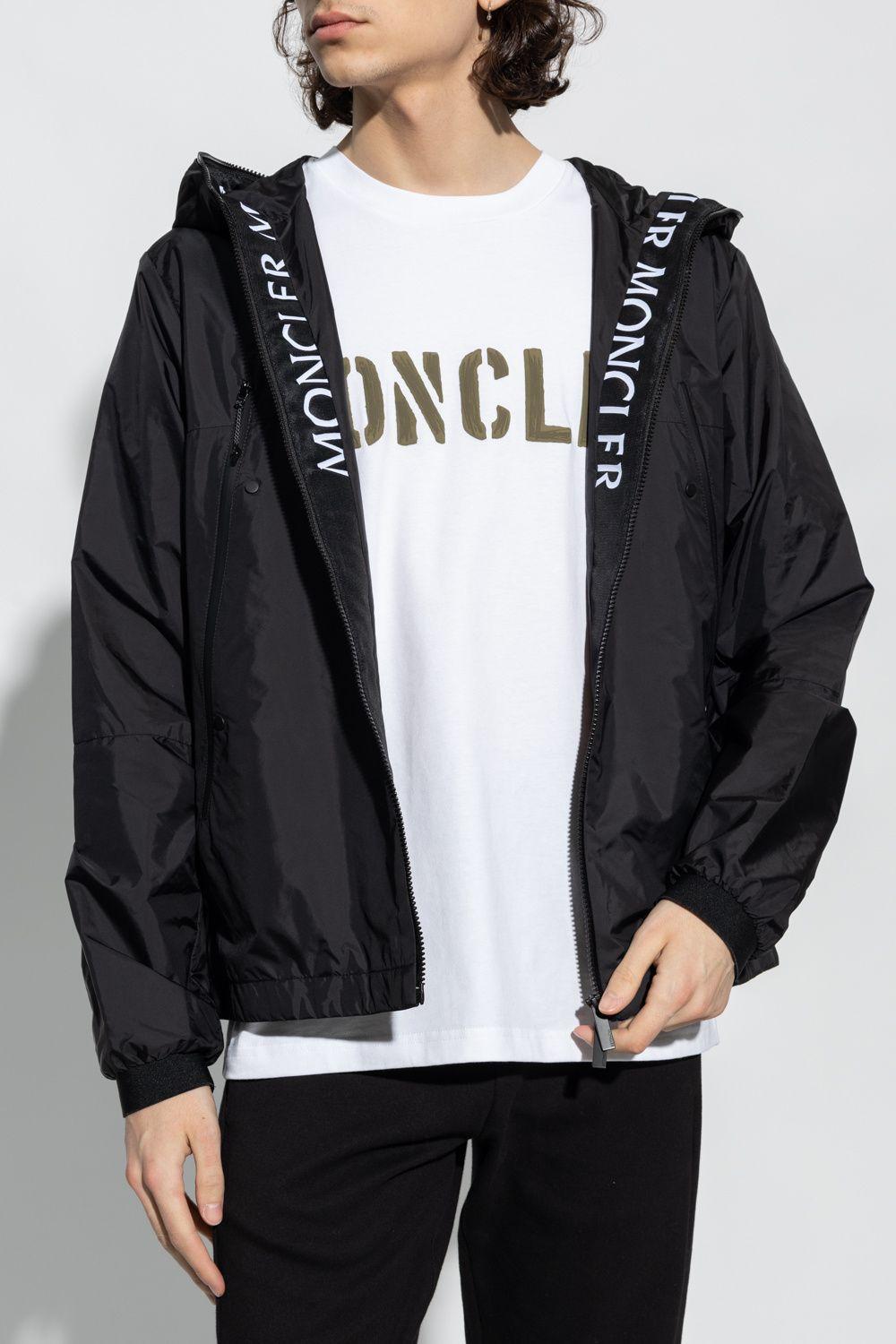 Moncler 'junichi' Jacket in Black for Men | Lyst