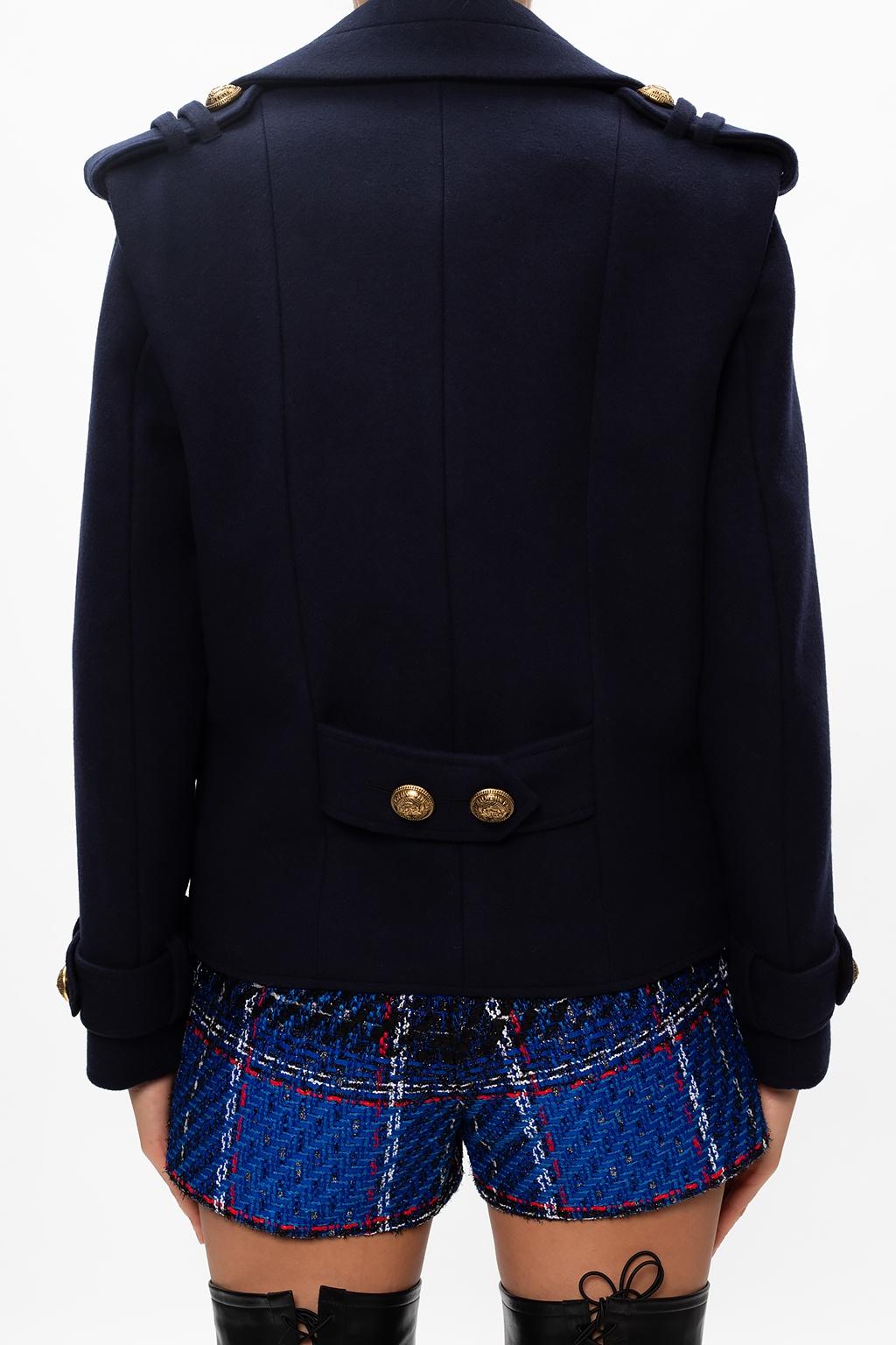 balmain wool jacket