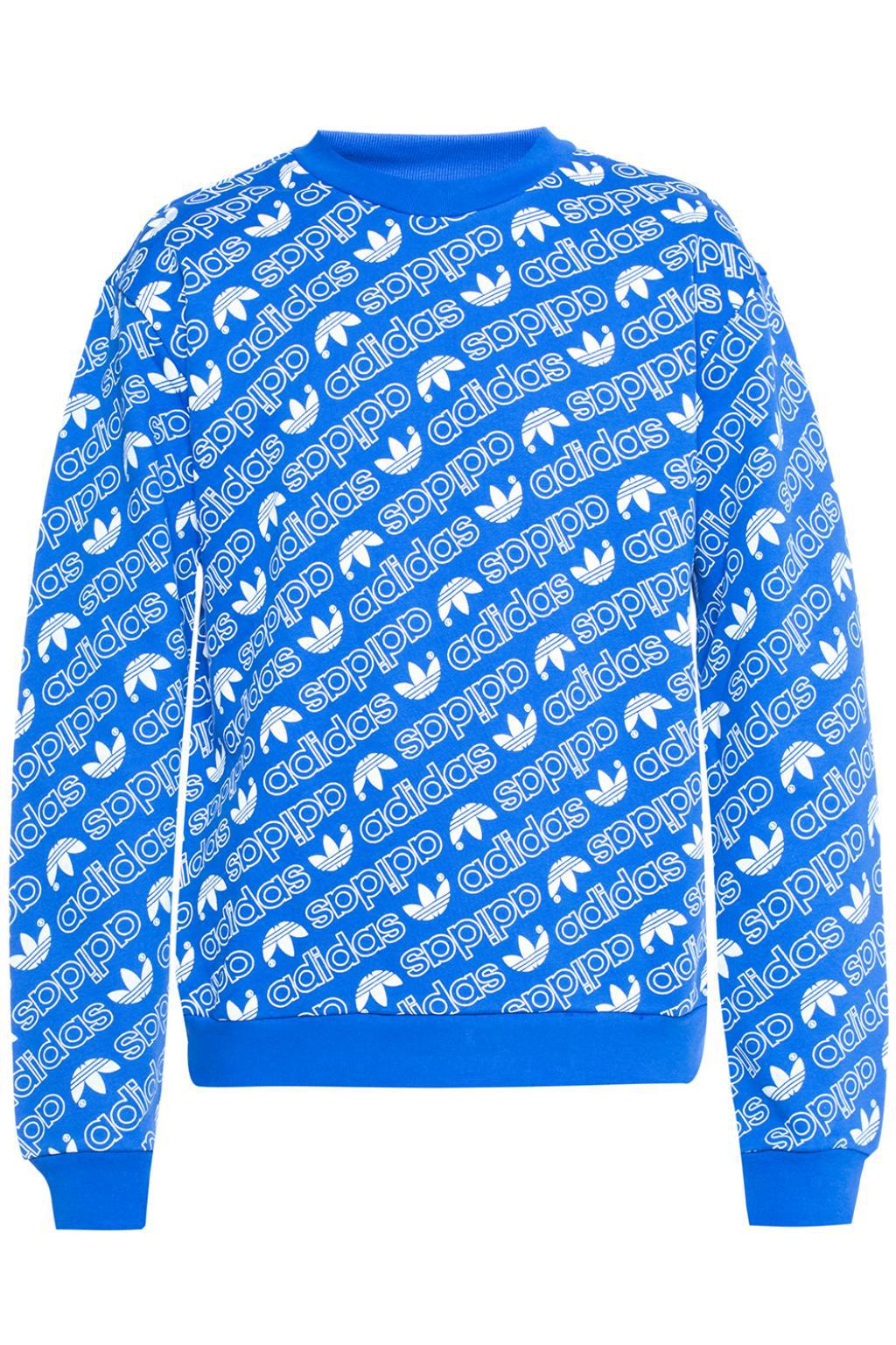 adidas blue sweater