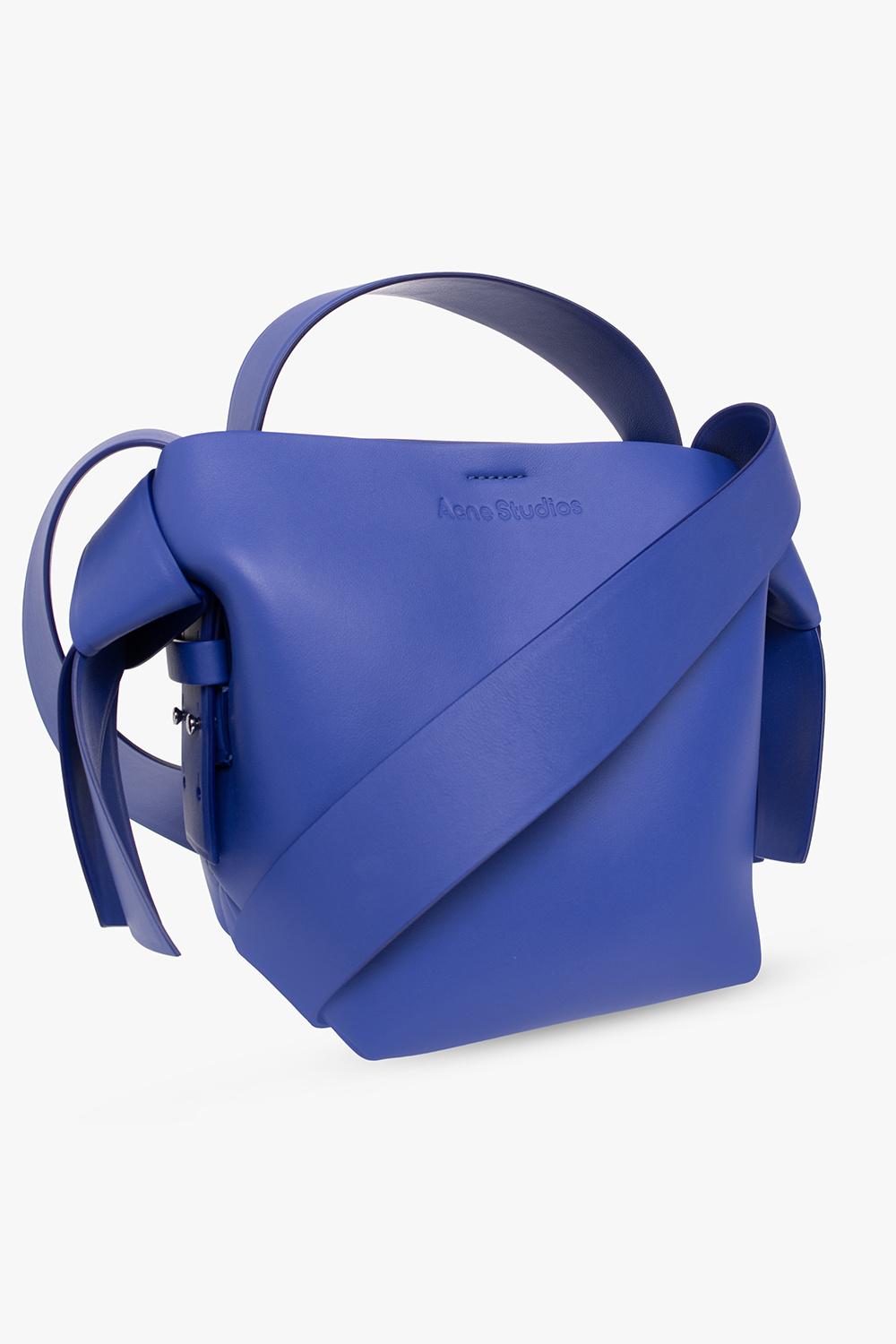 acne studios musubi バッグ　2019ブルー Musubi Maxi Shoulder Bag – La Garçonne