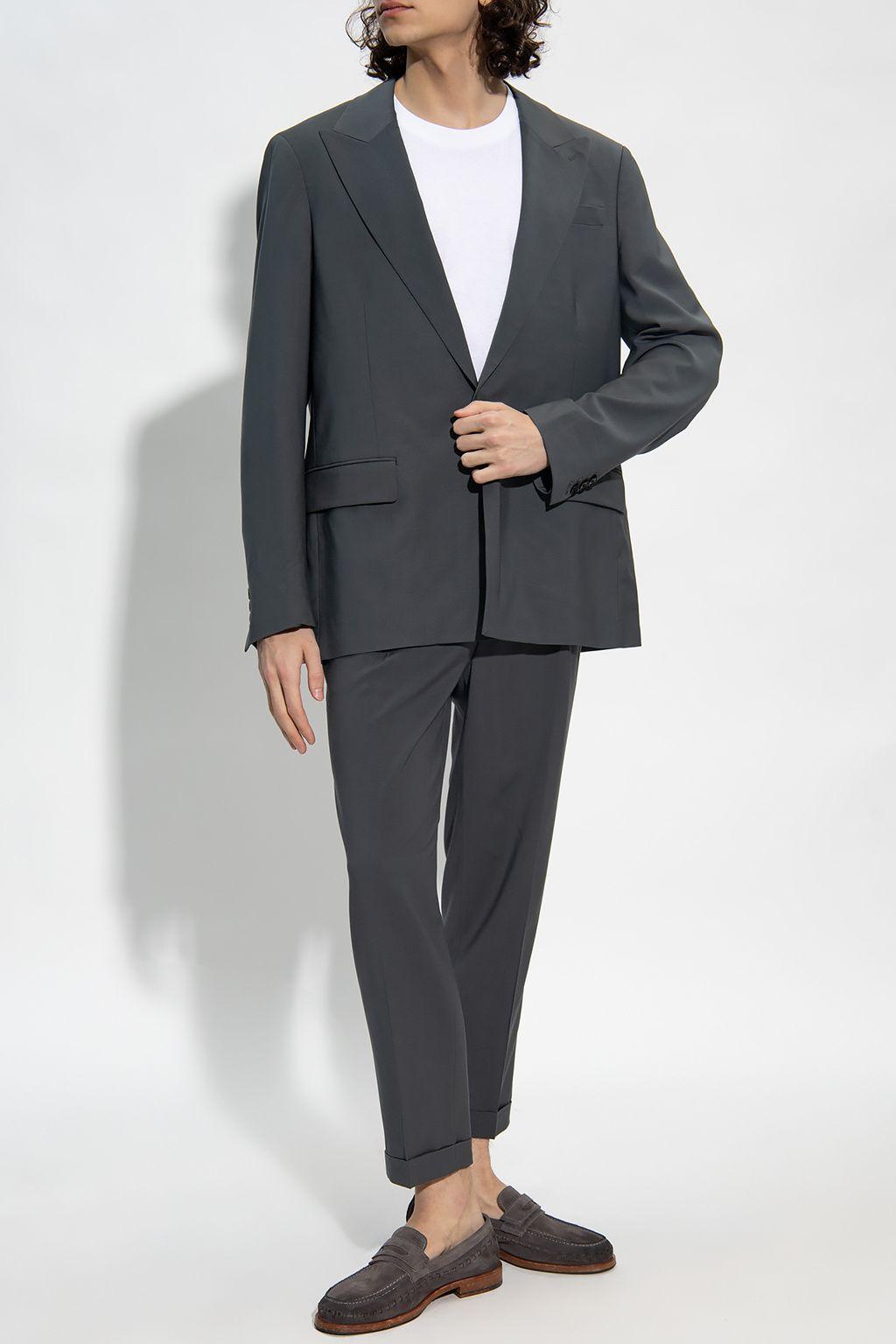 AllSaints 'berto' Blazer in Black for Men | Lyst