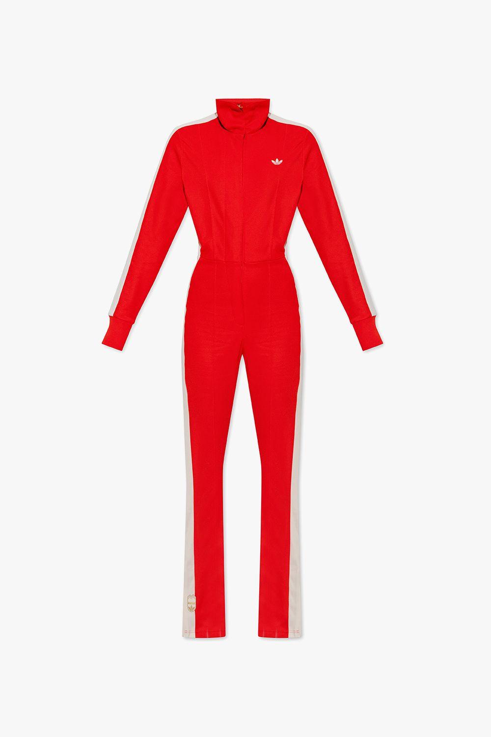 adidas Originals Jumpsuit With Logo in Red | Lyst