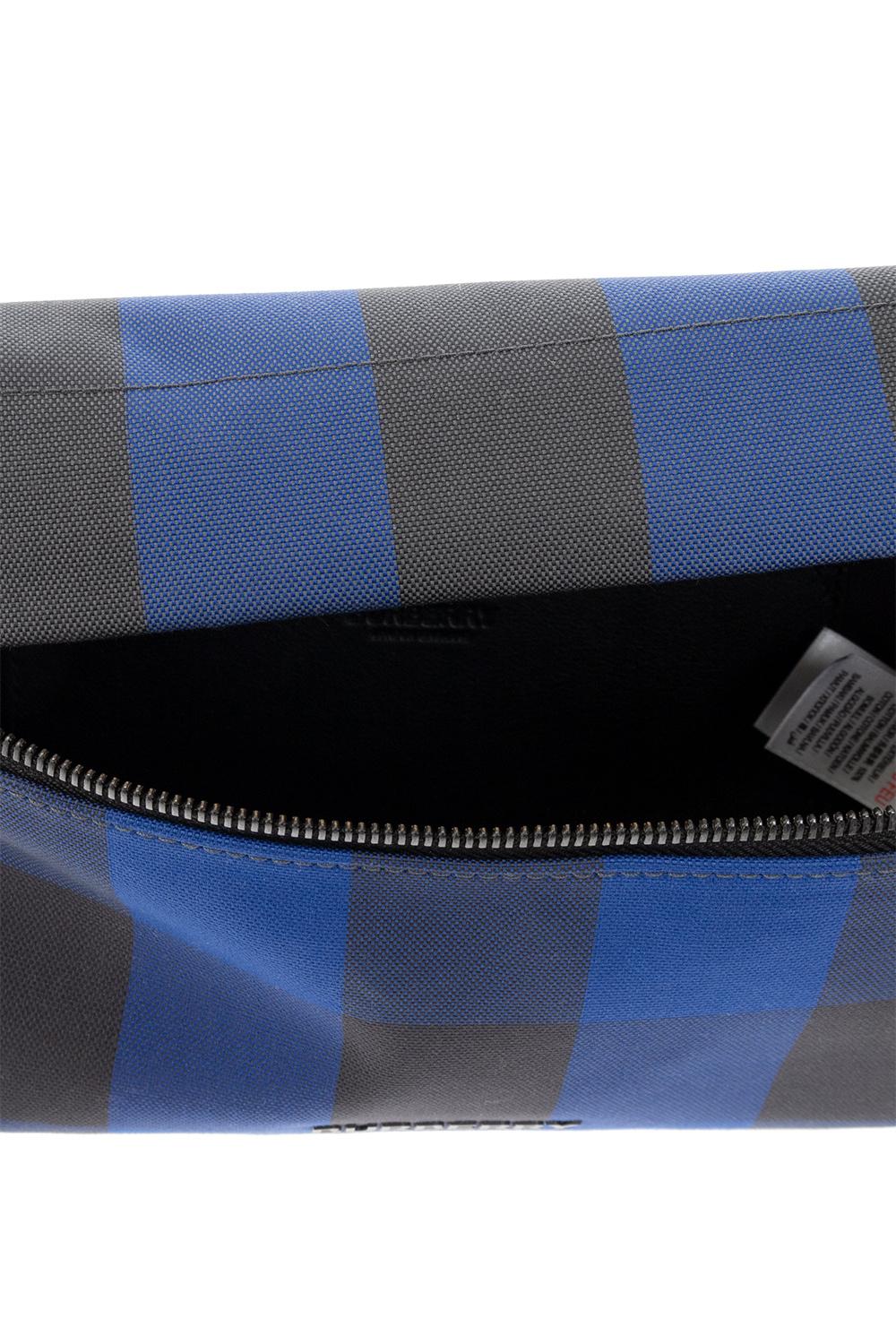 Burberry Sonny Bom Leather Belt Bag - Blue