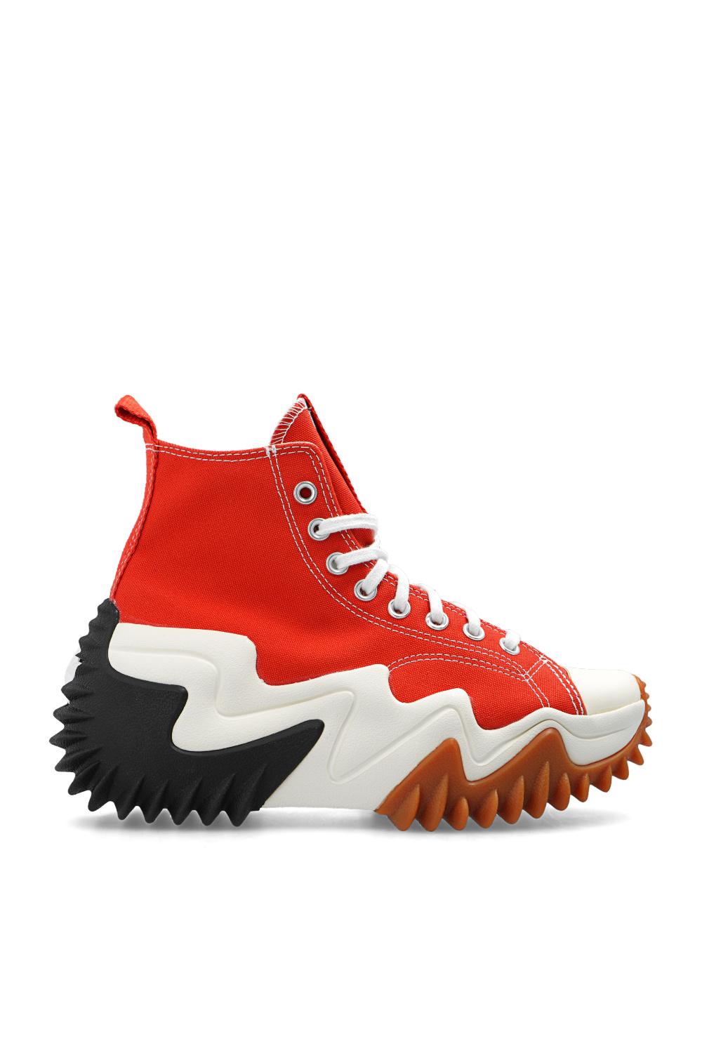 Converse 'run Star Motion Hi' High-top Sneakers in Orange | Lyst