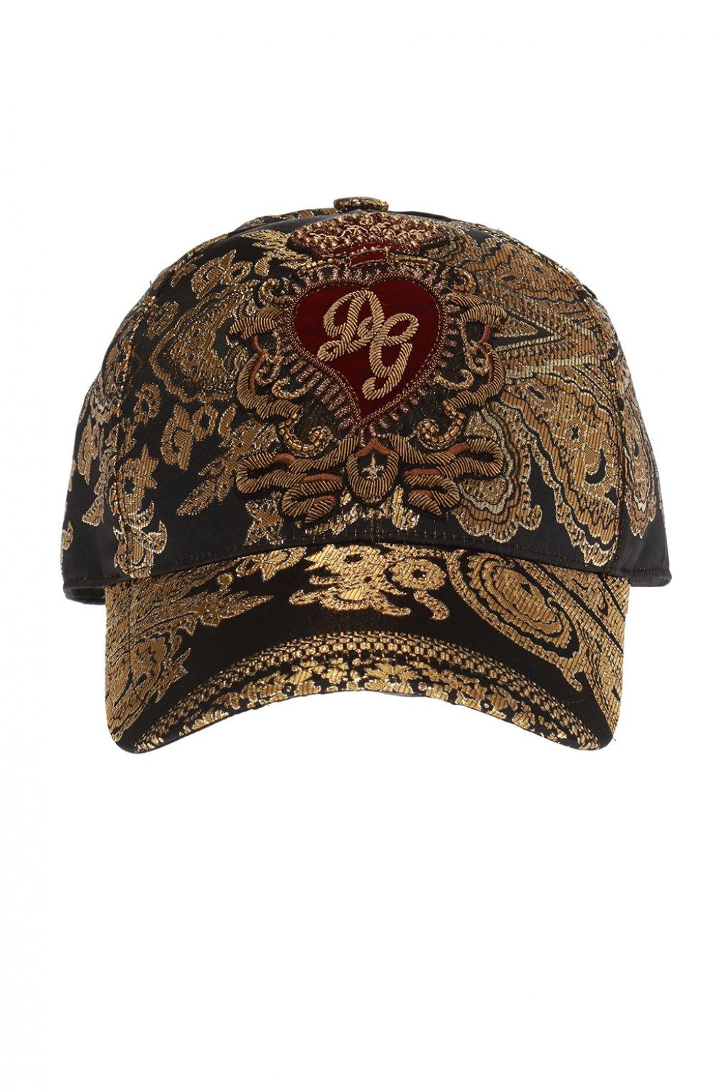 Dolce & Gabbana Synthetic Branded Baseball Cap for Men Lyst