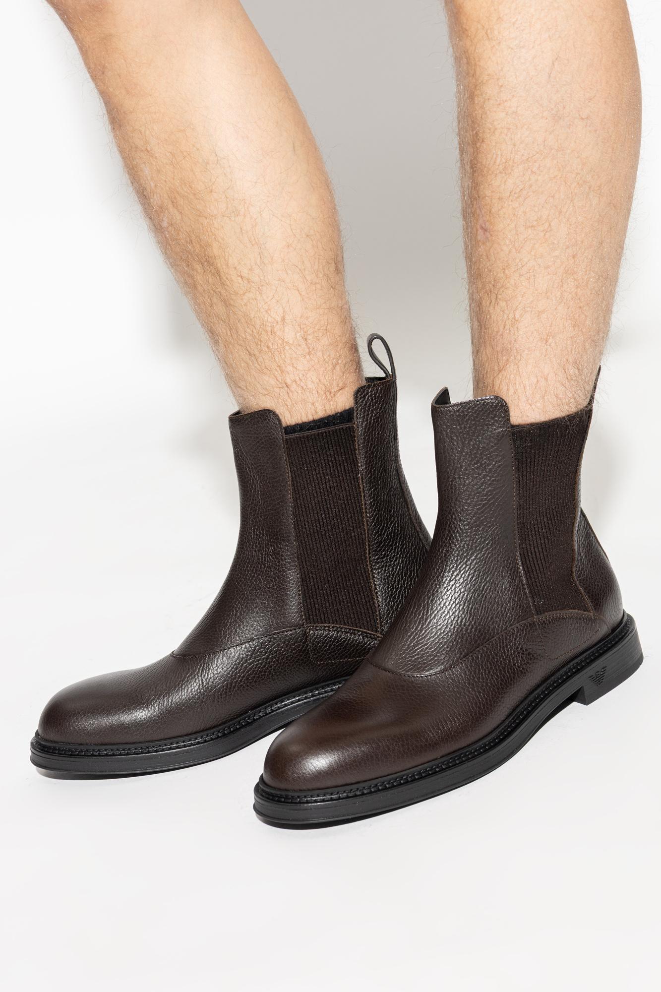 Emporio Armani Boots for Men | Online Sale up to 72% off | Lyst