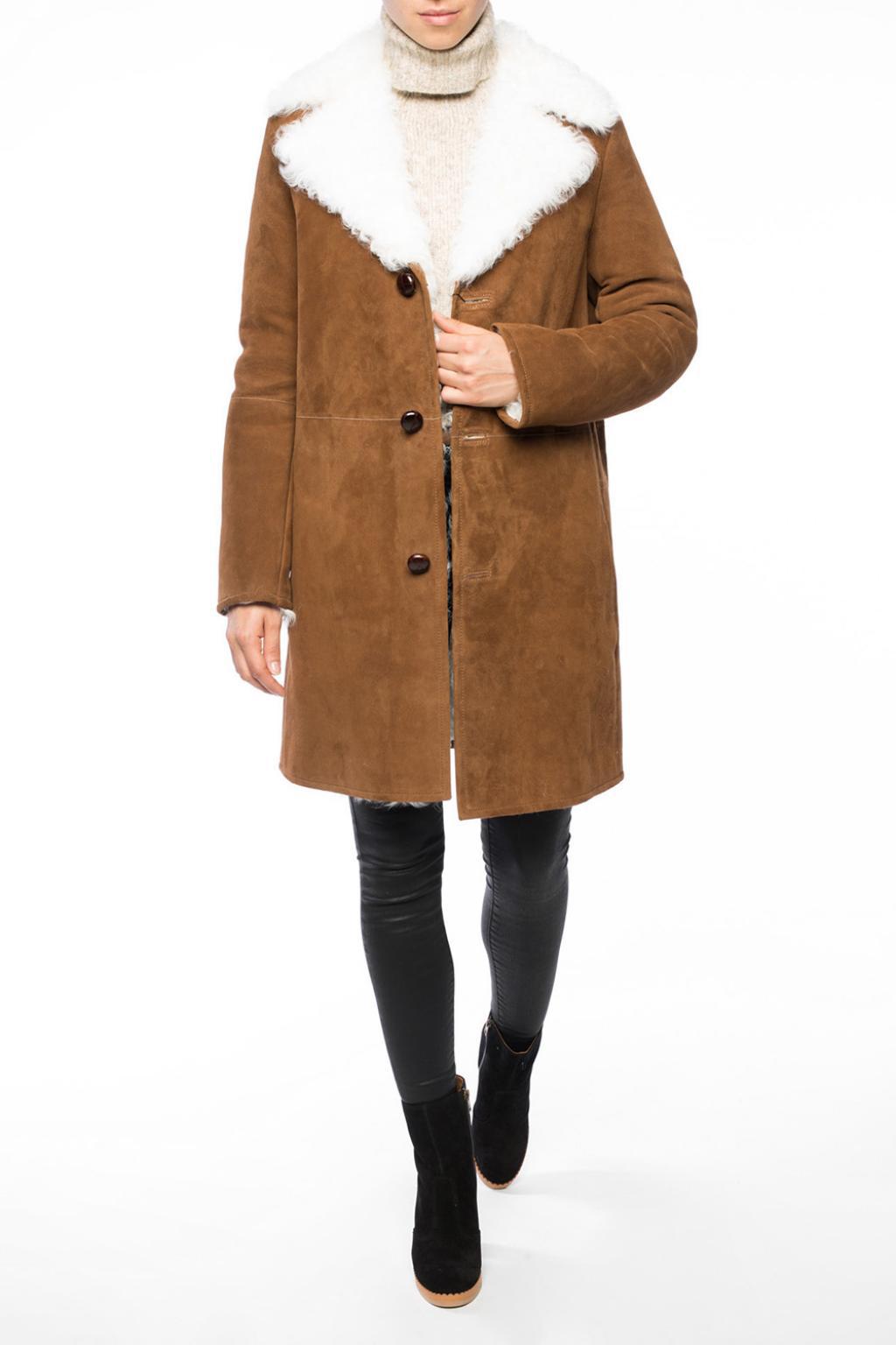 goatskin coat