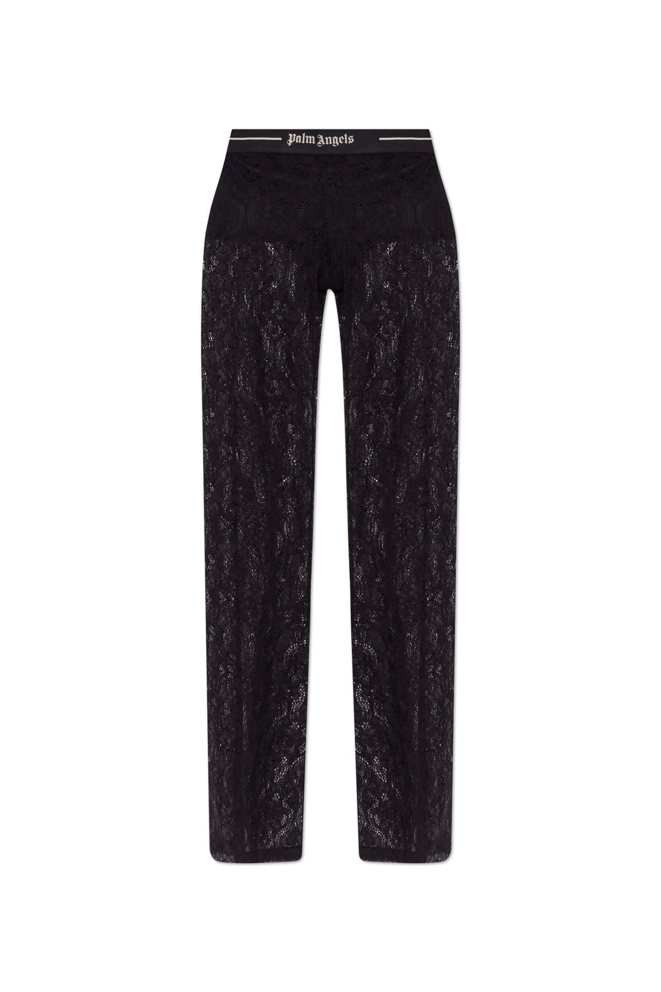 パンツ Palm Angels Straight paisley print pants Palm Angels Straight Paisley Print Pants Trousers Green
