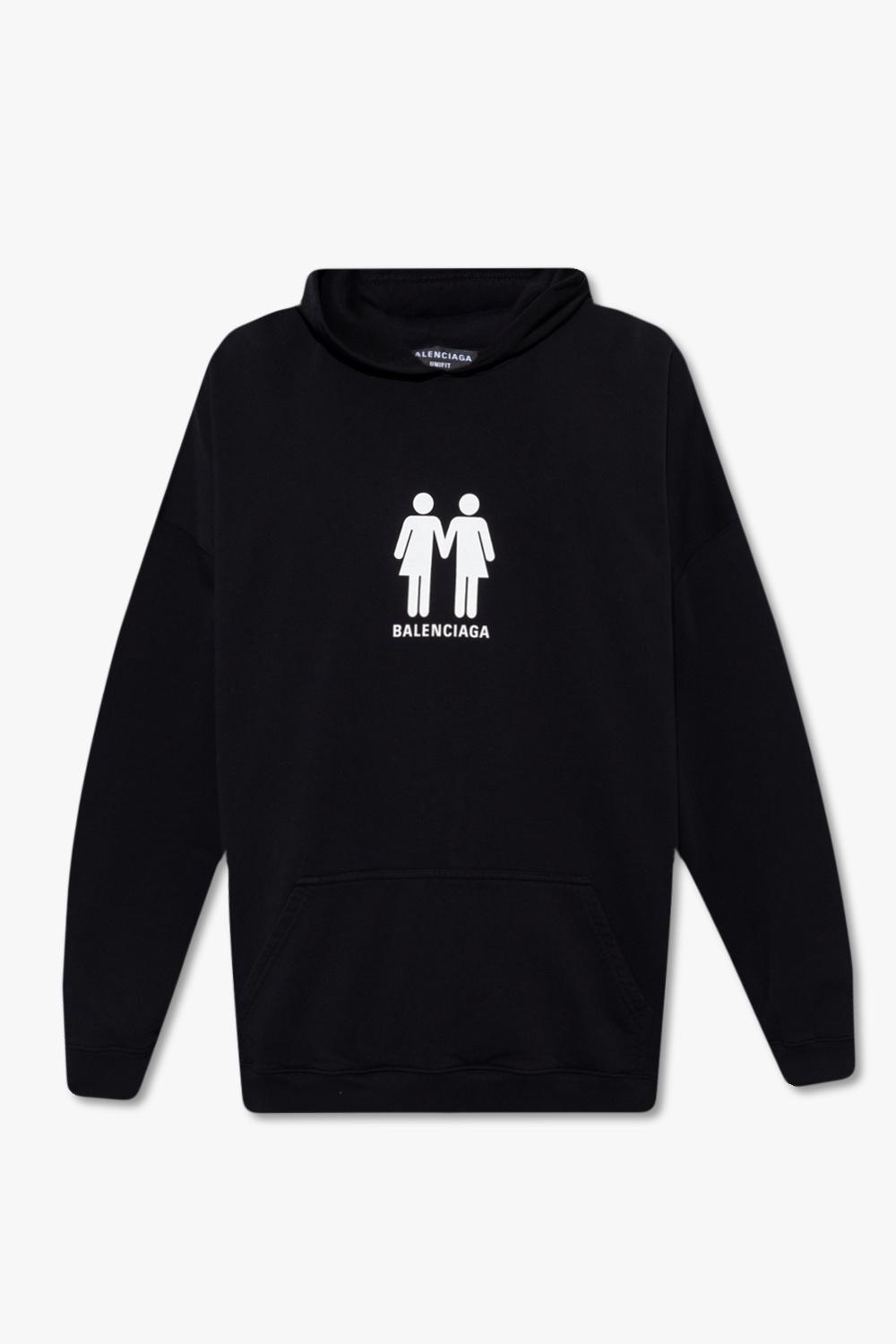 Balenciaga 'pride 2022' Hoodie in Black for Men | Lyst
