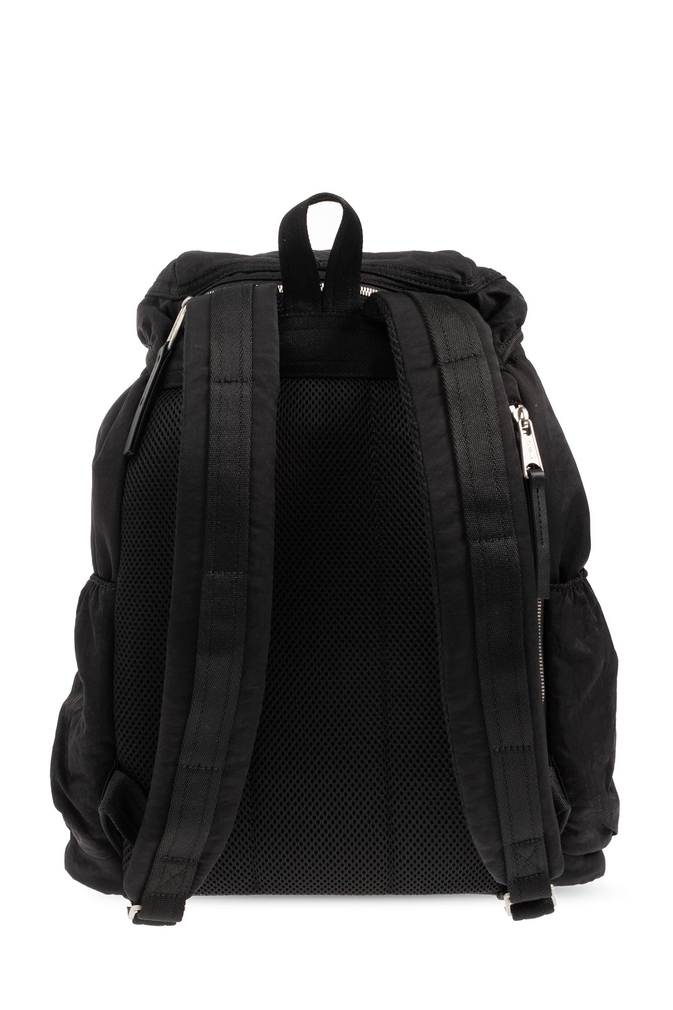 DIESEL 'logos' Backpack in Black for Men | Lyst DIESEL 'logos' Backpack in Black for Men | Lyst