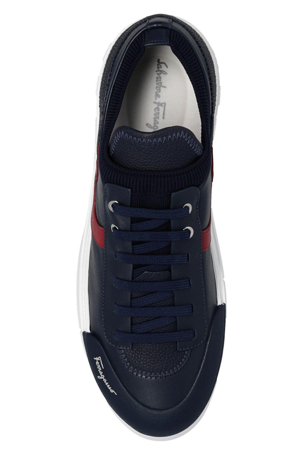 Mens Notion I Salvatore Ferragamo Leather Sneakers Ferragamo  main image 4
