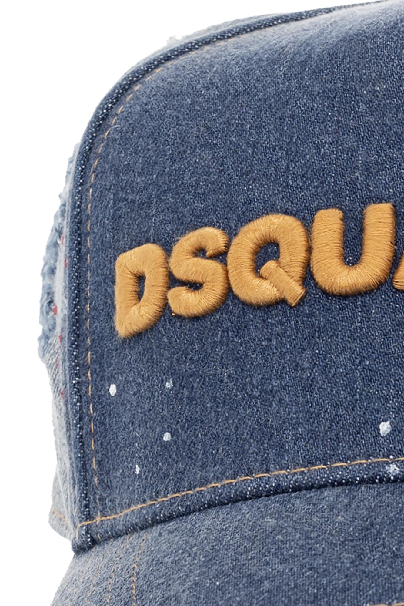 DSquared² Denim Baseball Cap, in Blue for Men | Lyst