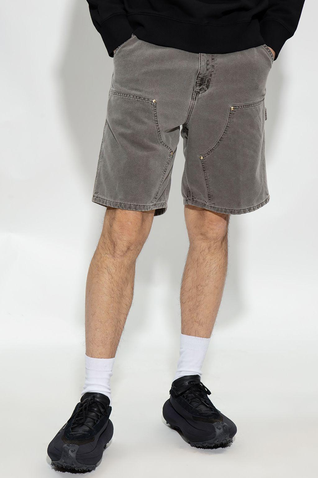 Carhartt WIP 'double Knee' Shorts in Gray for Men | Lyst