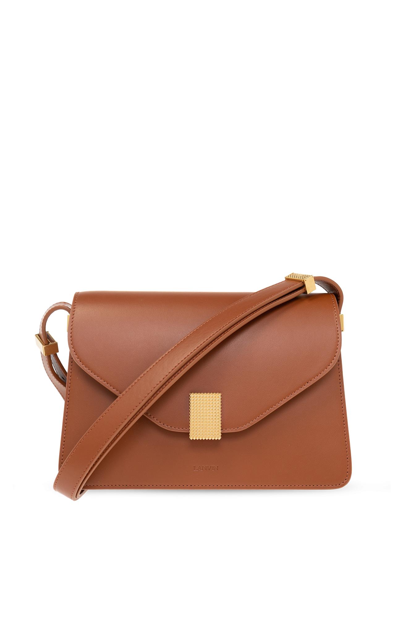 Lanvin Concerto Leather Shoulder Bag