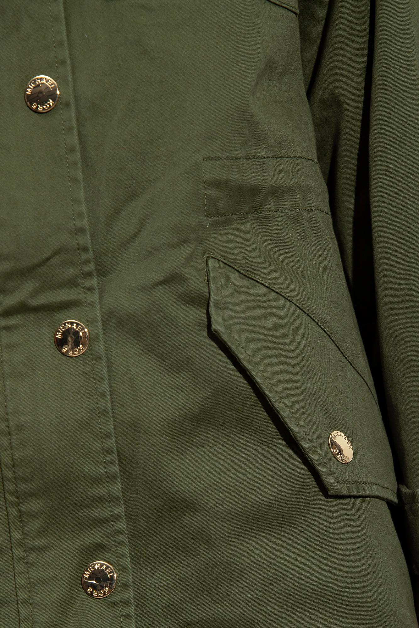 Michael kors 2024 olive green coat
