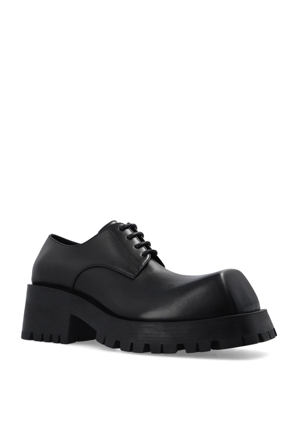 Trooper Derby Shoes in Black Balenciaga