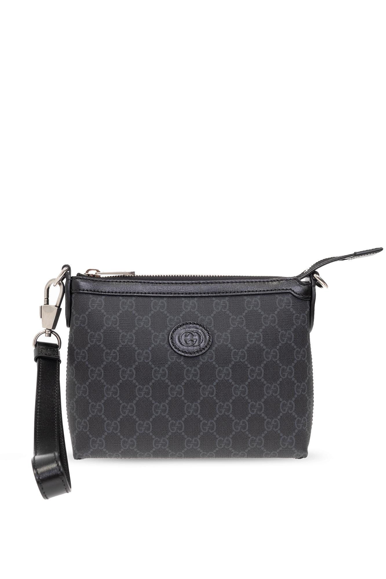 Gucci Shoulder Bag From 'GG Supreme' Canvas in Black | Lyst