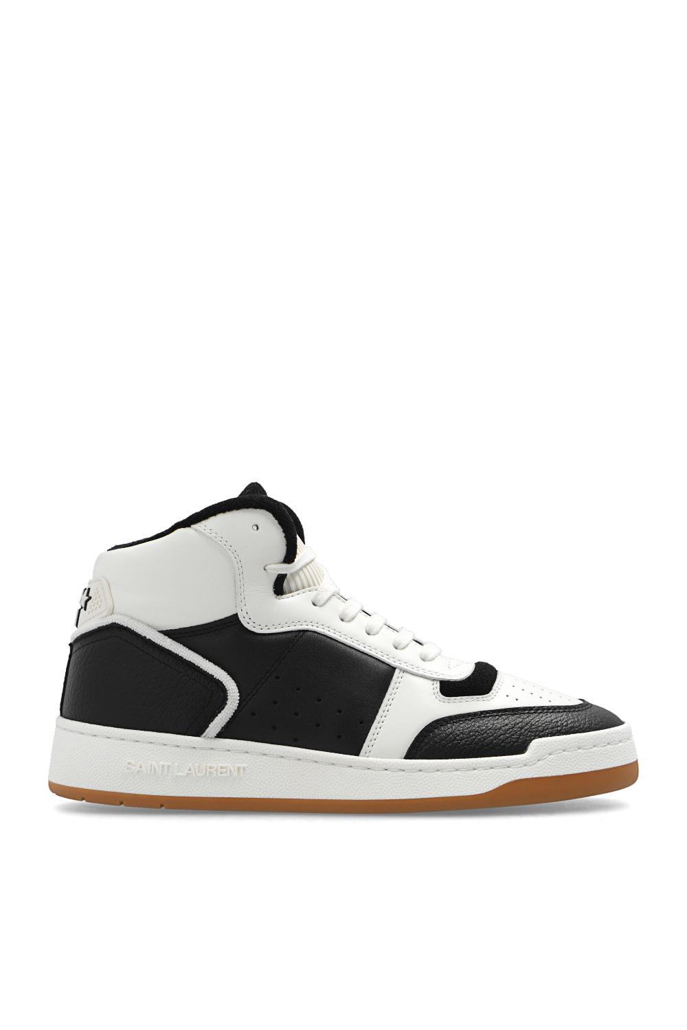 Saint Laurent 'sl/80' High-top Sneakers in White | Lyst