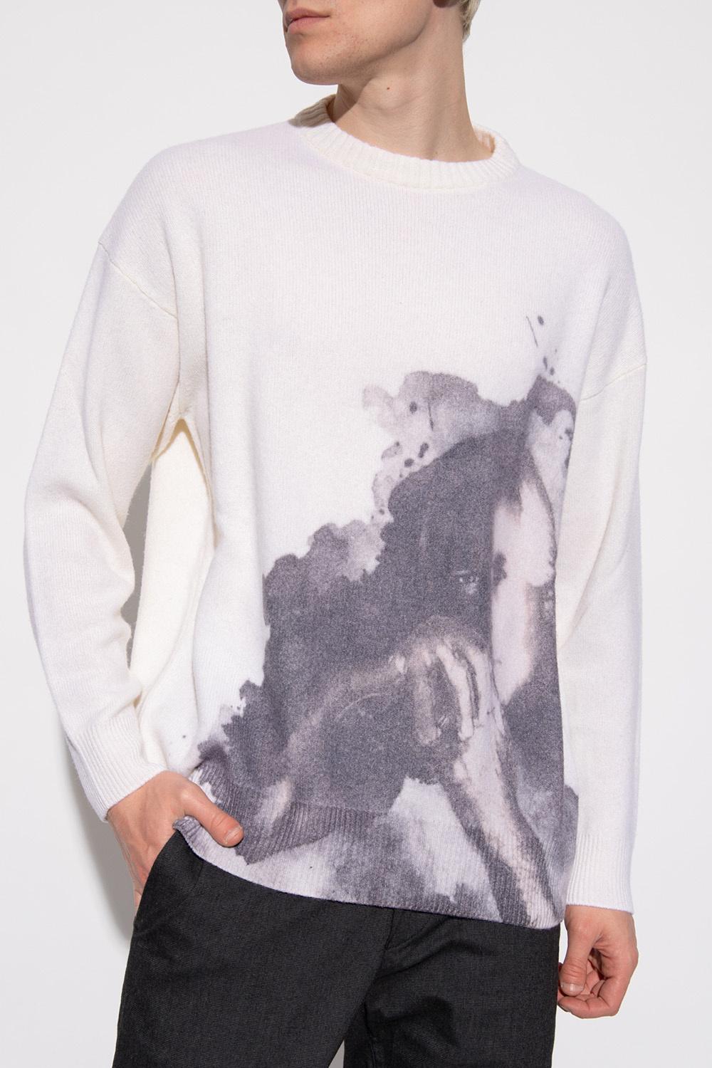 armani wool jumper