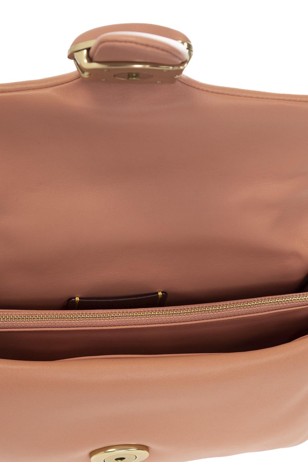 Tabby leather handbag Coach Orange in Leather - 31941214