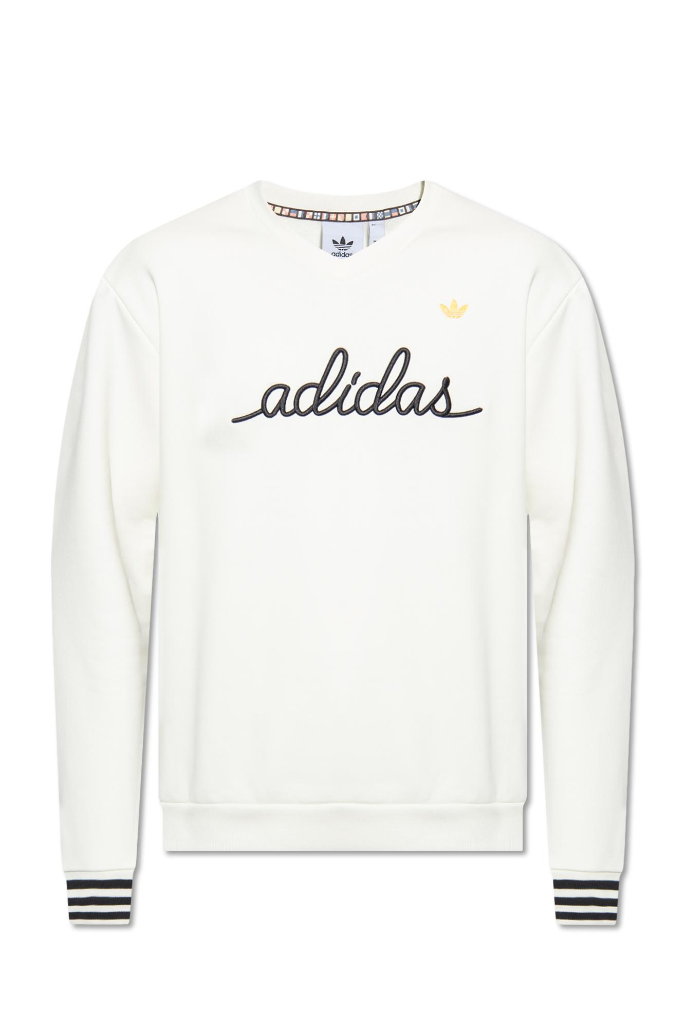 adidas Originals Sweatshirt With Logo in White for Men | Lyst