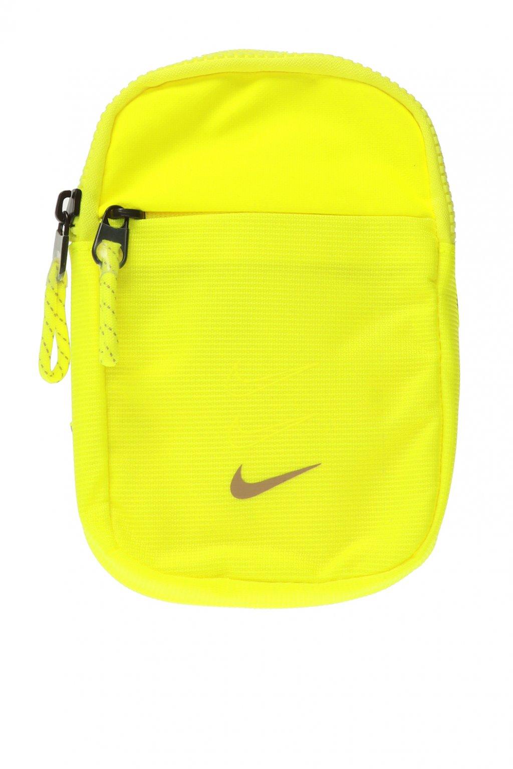 Nike Synthetic Logo Shoulder Bag Yellow for Men - Lyst