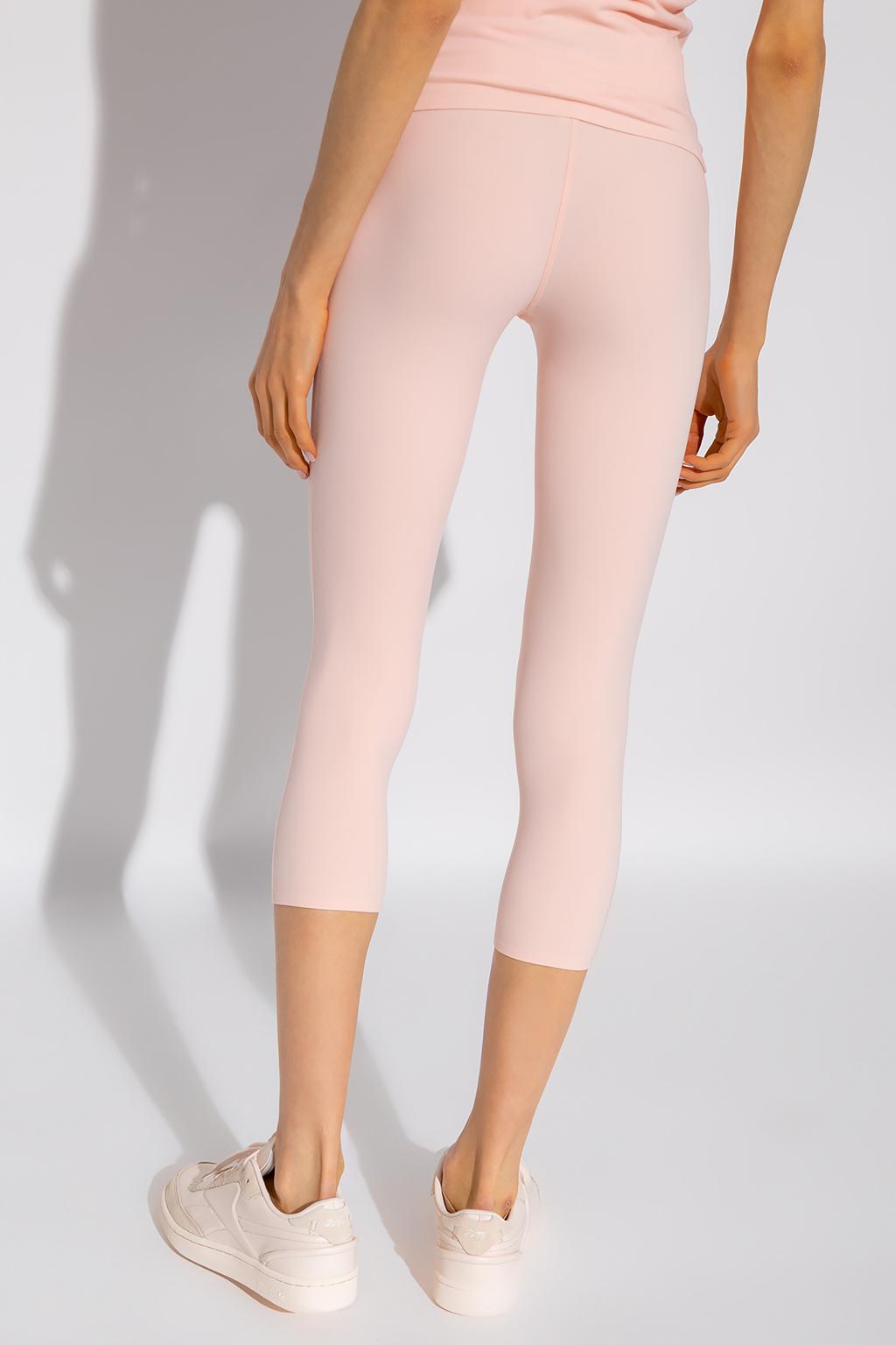 Reebok X Victoria Beckham Leggings With Logo in Pink | Lyst
