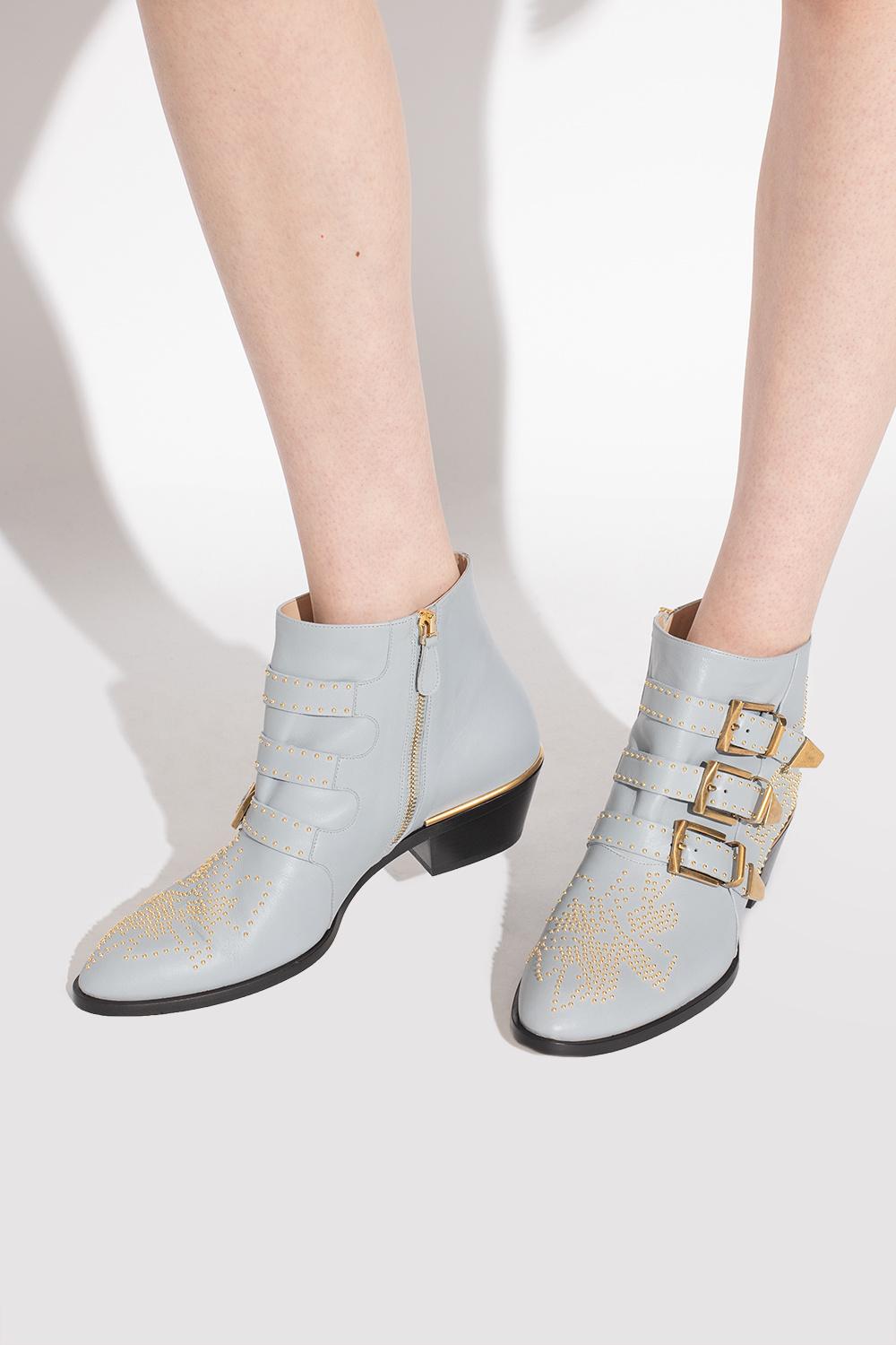 Chloé 'susanna' Leather Boots White |