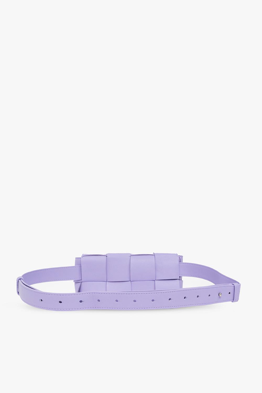 Bottega Veneta 'cassette Mini' Belt Bag in Purple